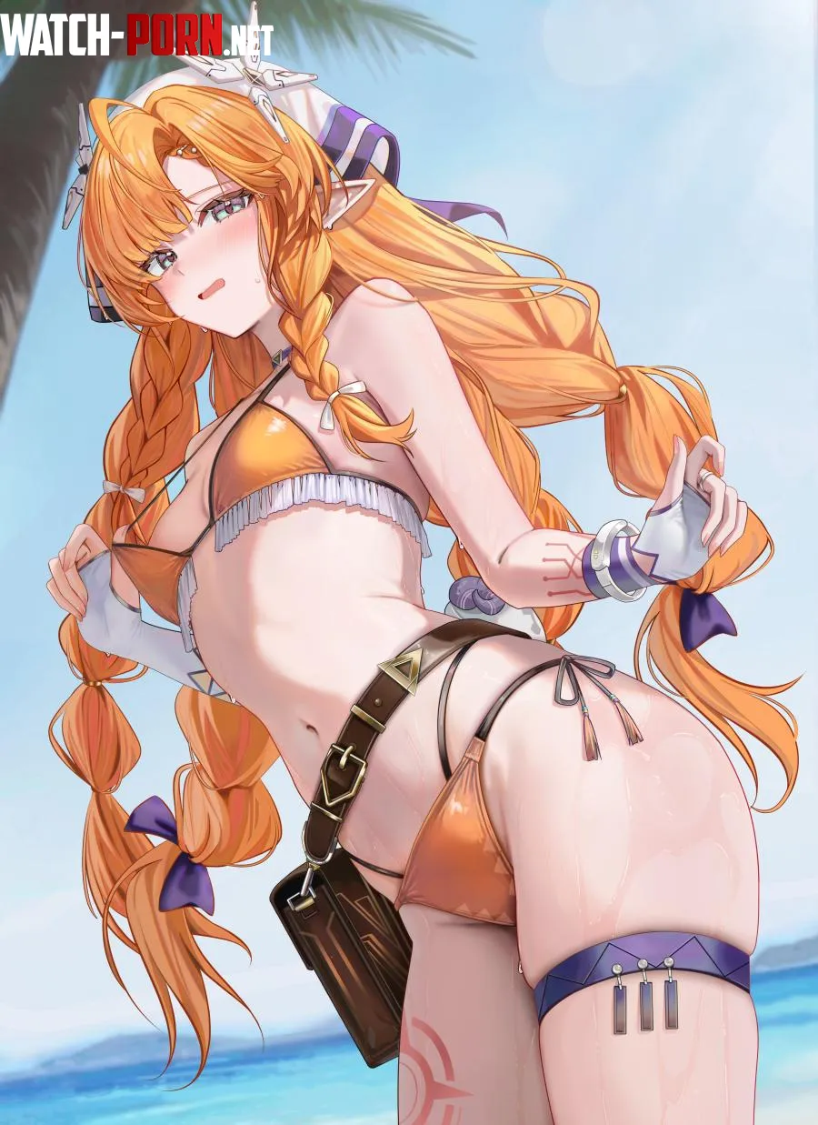 Swimsuit Sigrika (儒宅) [Wuthering Waves] by xSaviour_N