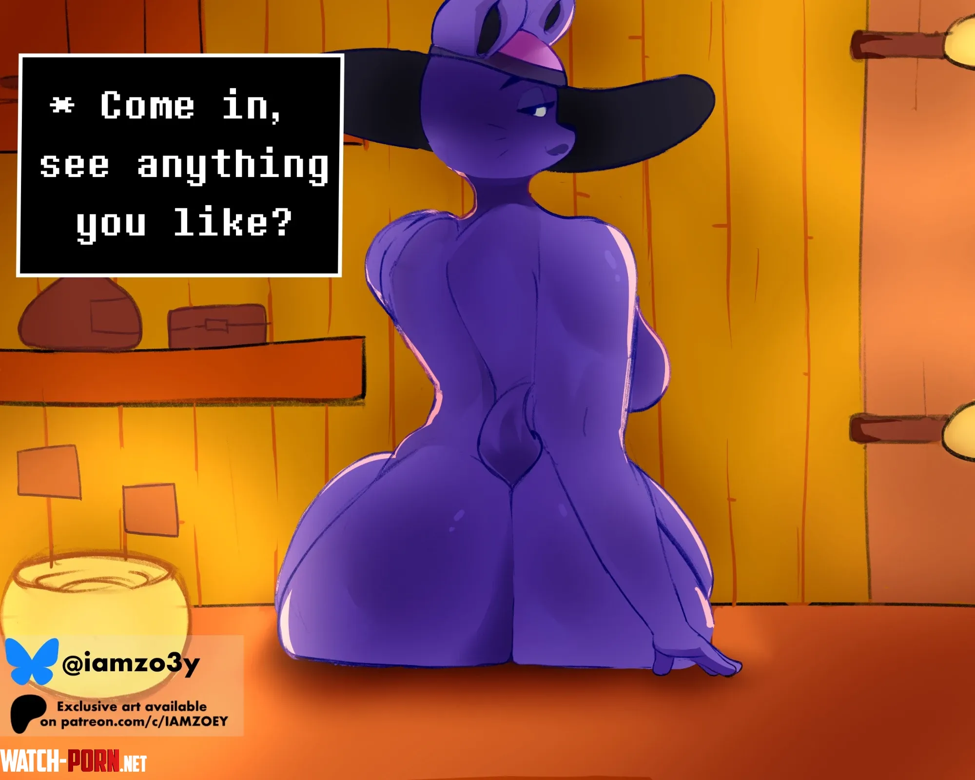 [QC] manning her shop (IAMZOEY, OC) by IAMZO3Y