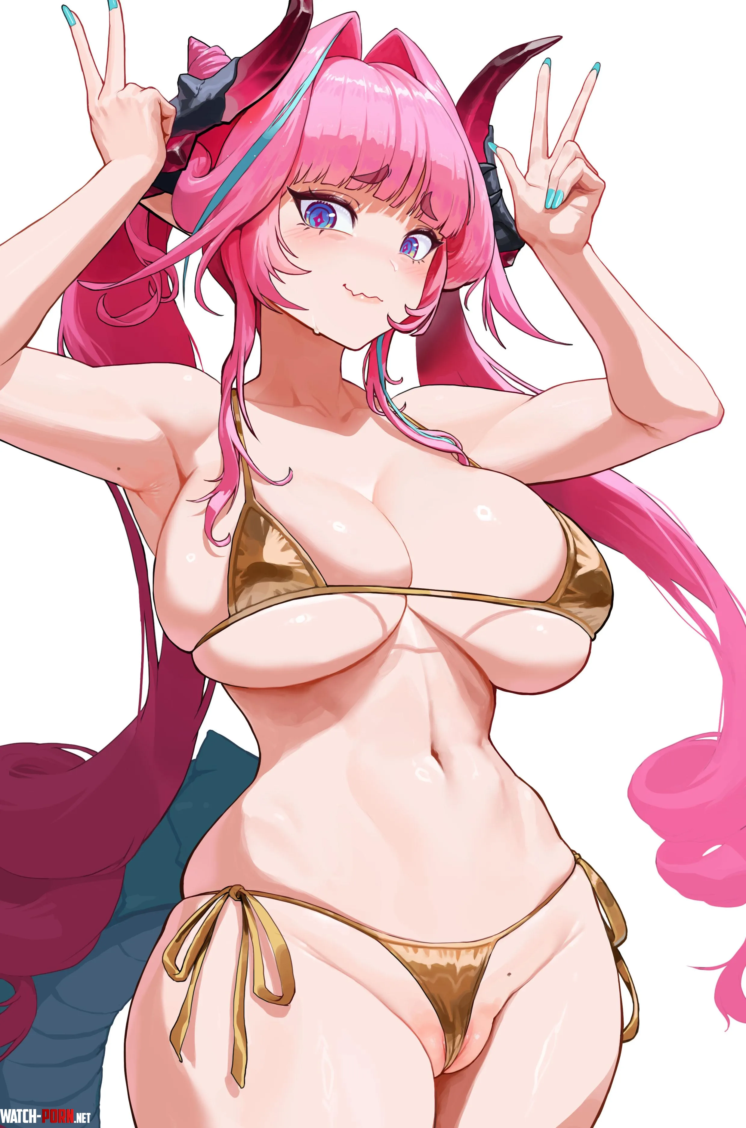 Yvonne in gold bikini [Endfield] by xSaviour_N