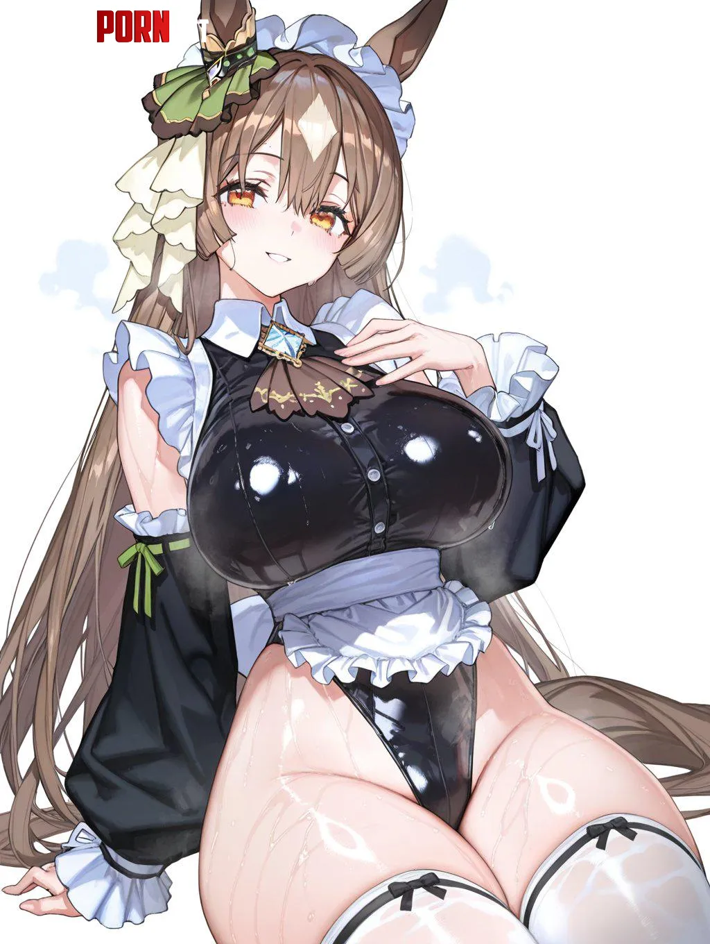 Maid Satono Diamond [Uma Musume] by WoolsonDaSheep