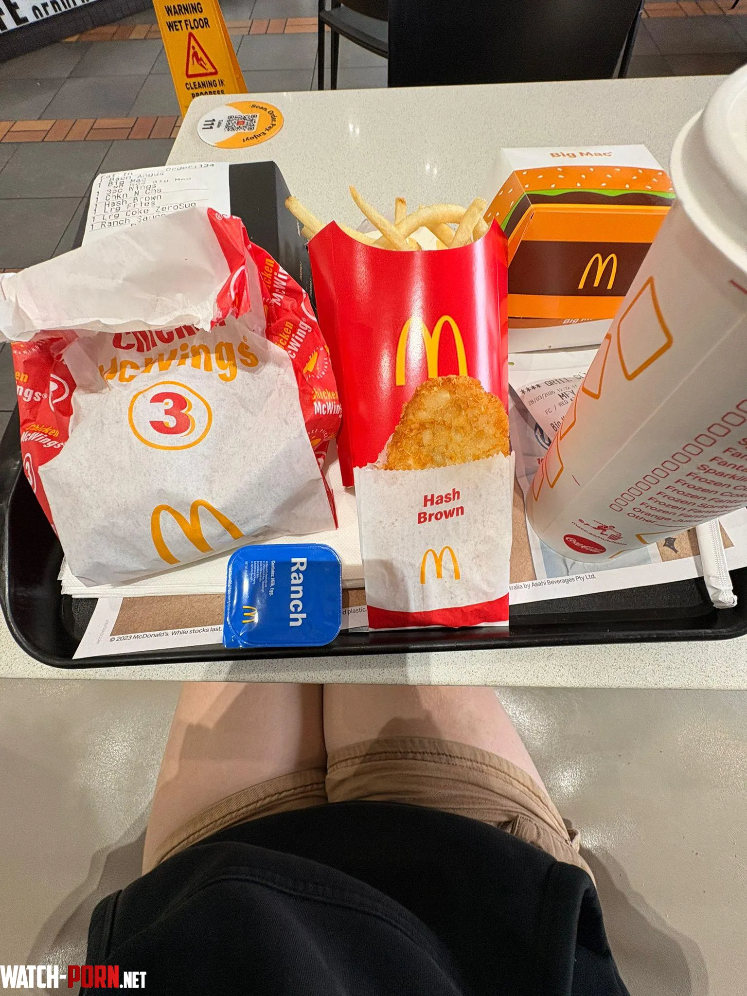 Thought I’d go all out and treat myself at McDonalds 😋can barely move now… by CarrotCakeCurves