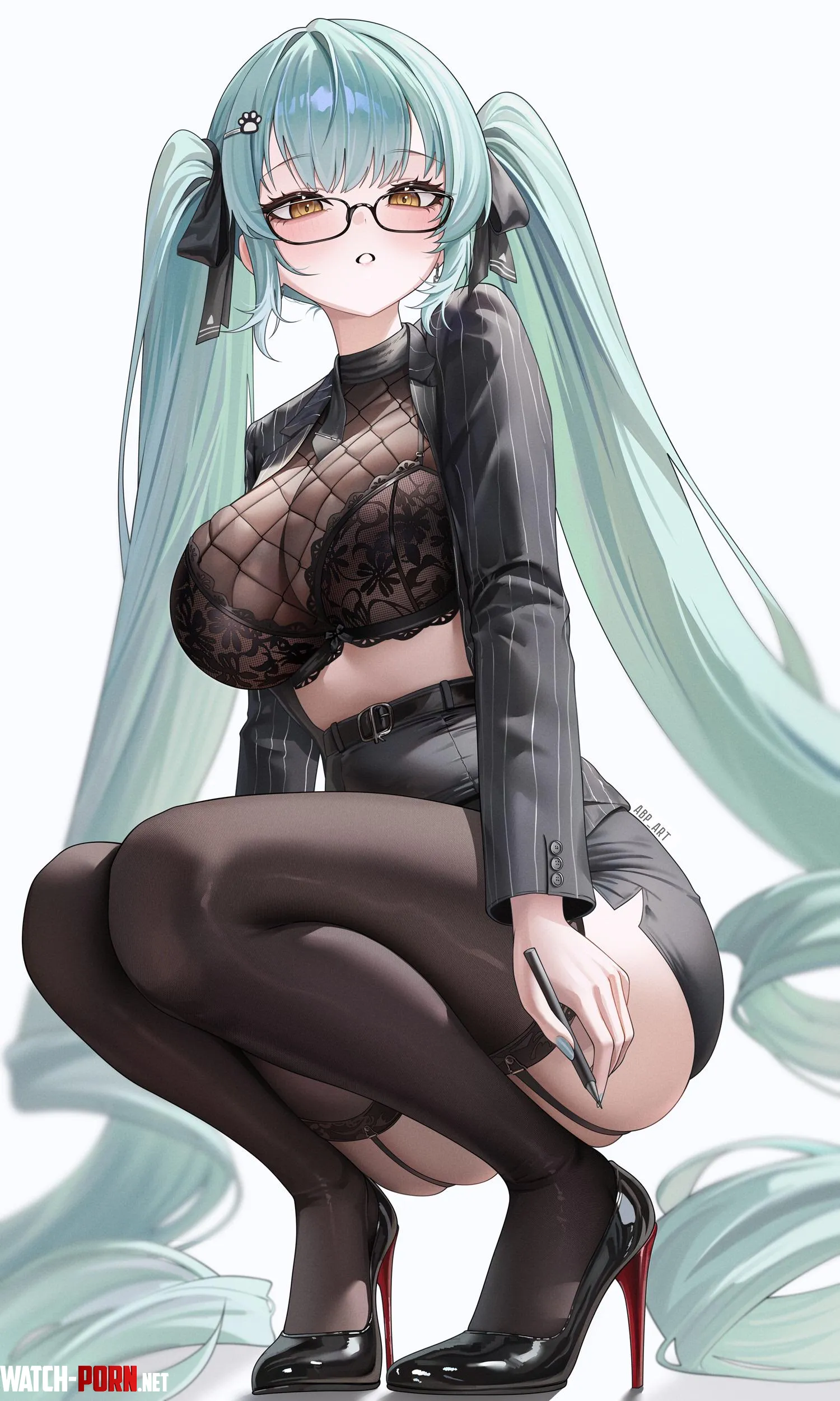 Privaty on her knees (ABP_ART) [Goddess Of Victory: Nikke] by elegantloveglimmer