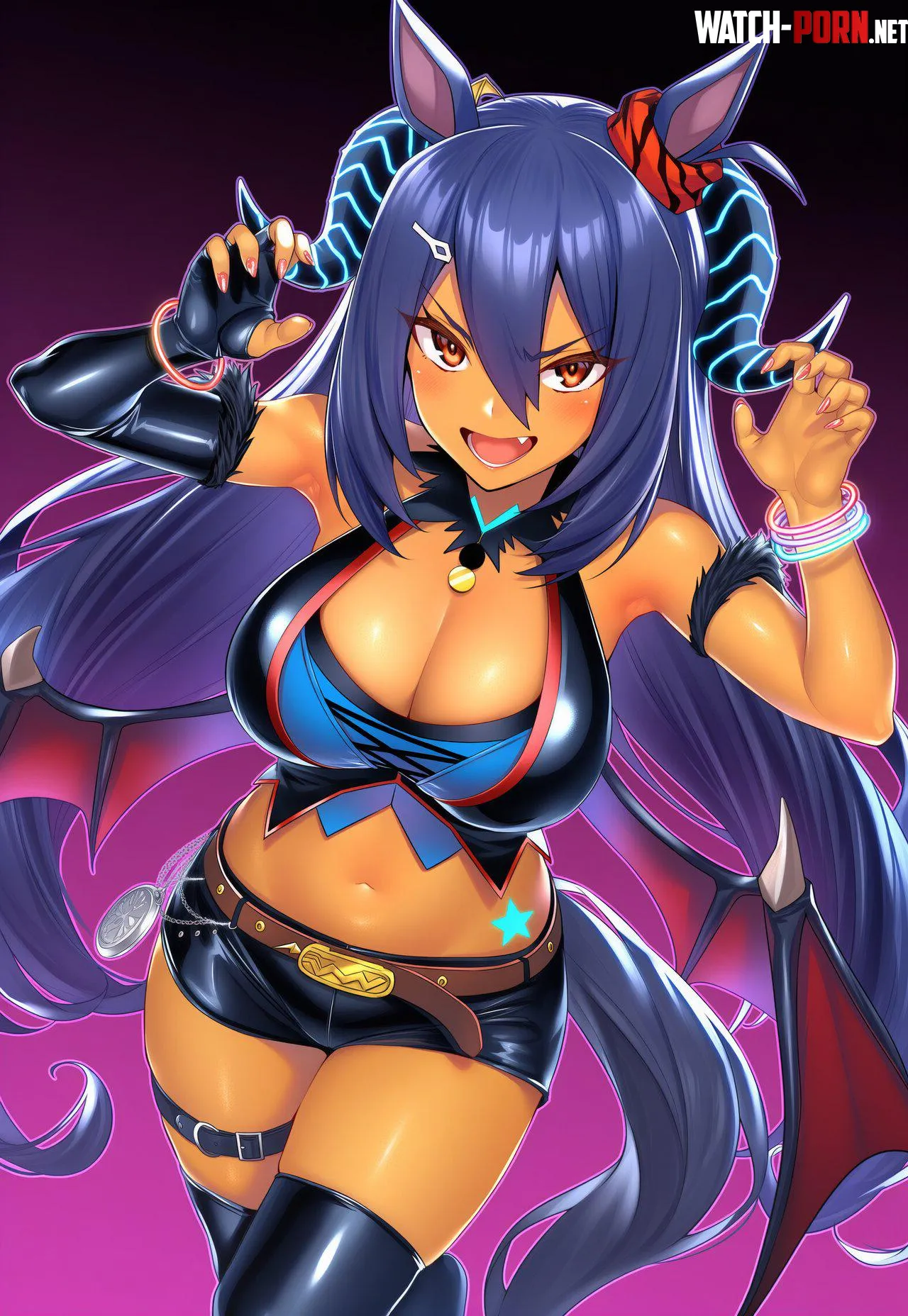 Demon Lord Hishi Amazon [Umamusume] by Keyblade_Yoshi