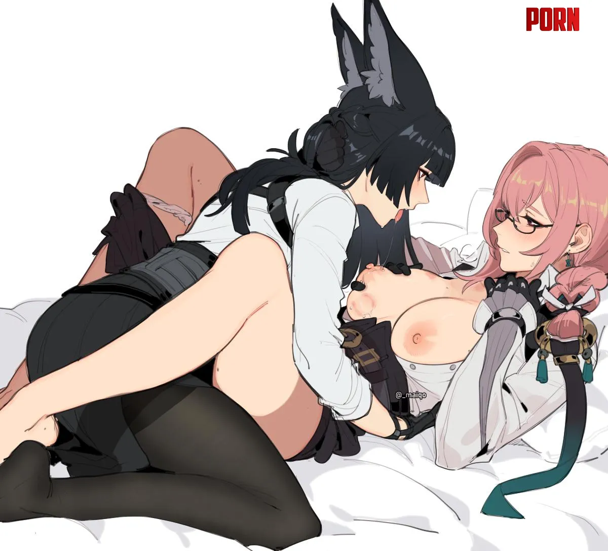 I will never not find these two adorable. [Zenless Zone Zero] by BananaBreadAtHome