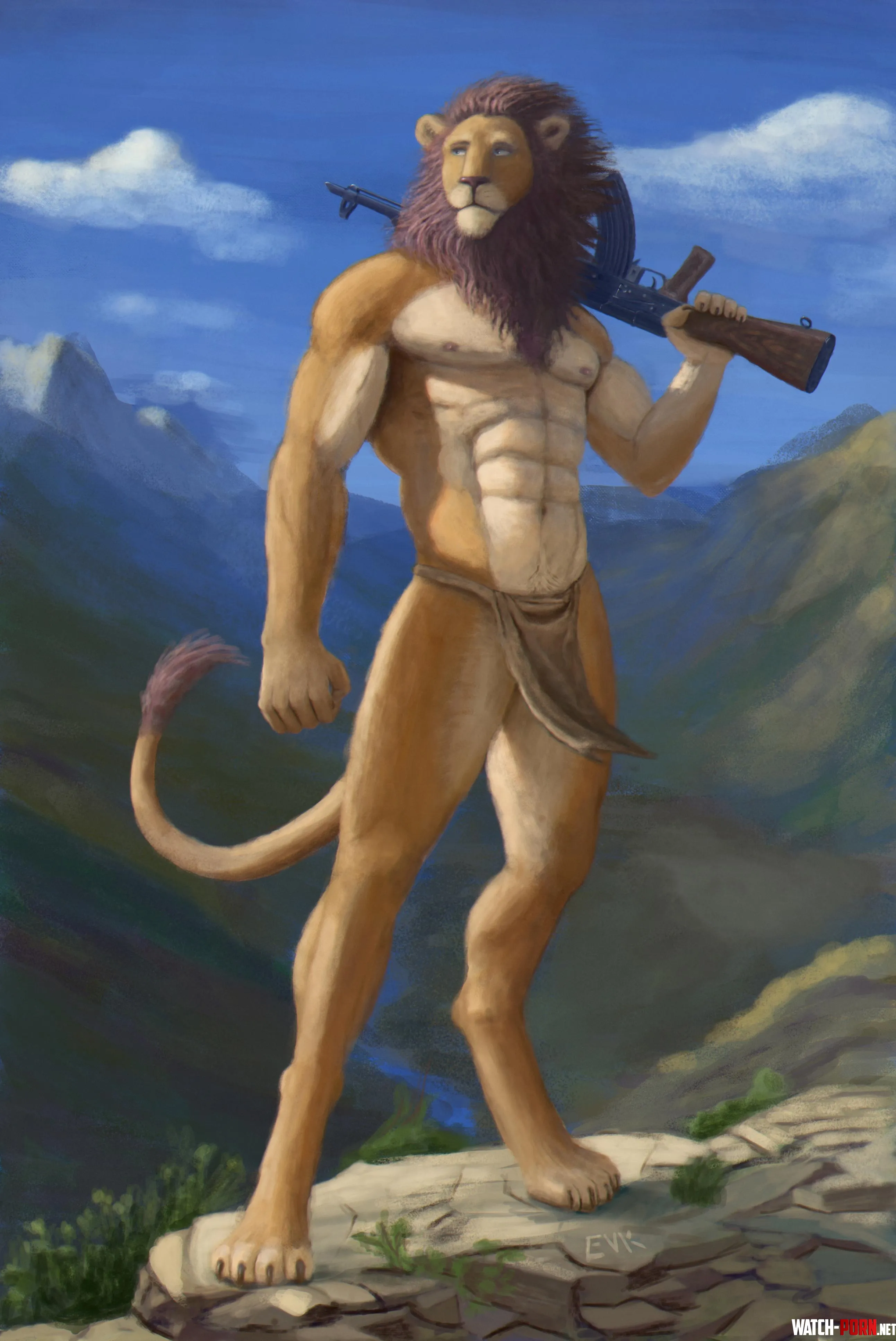 Defender of the Mountains (by EvK) by JMartison