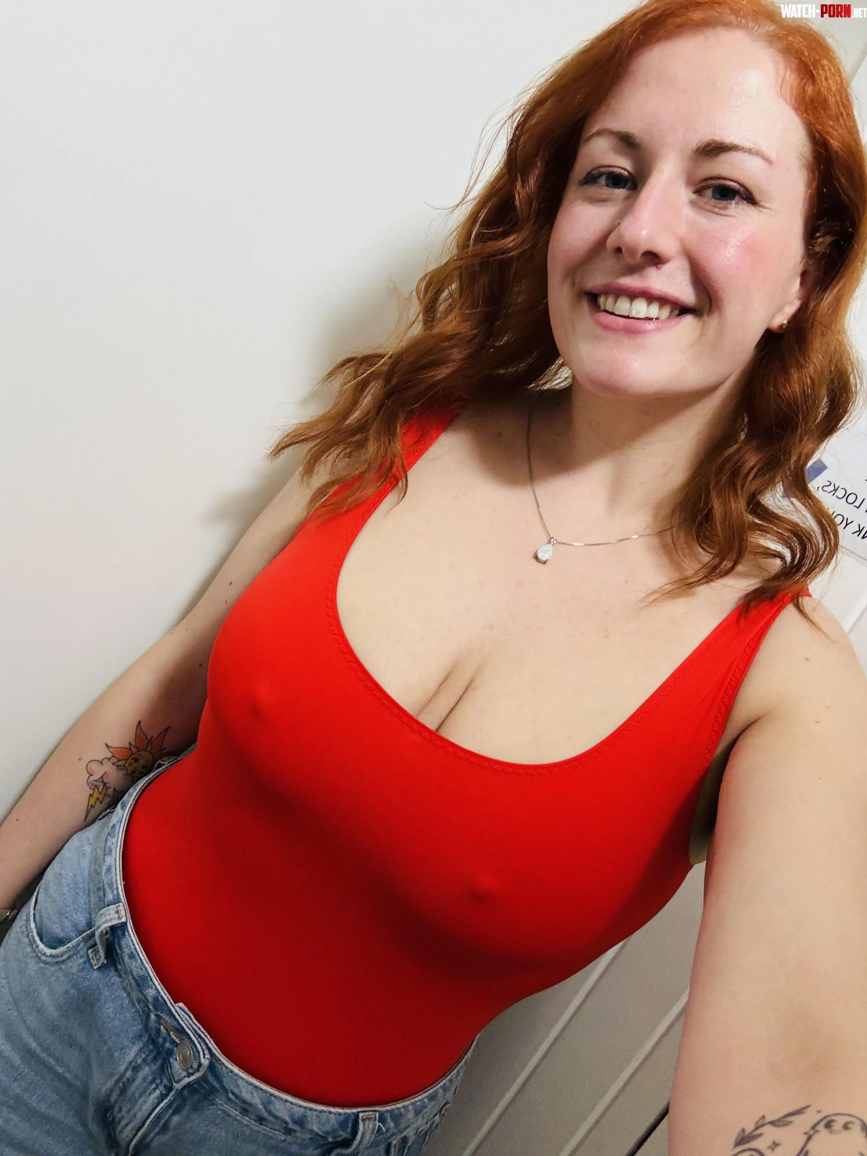 Out for my birthday meal tonight and drew the attention of many husbands with my pokies by katieisagoodgirl69