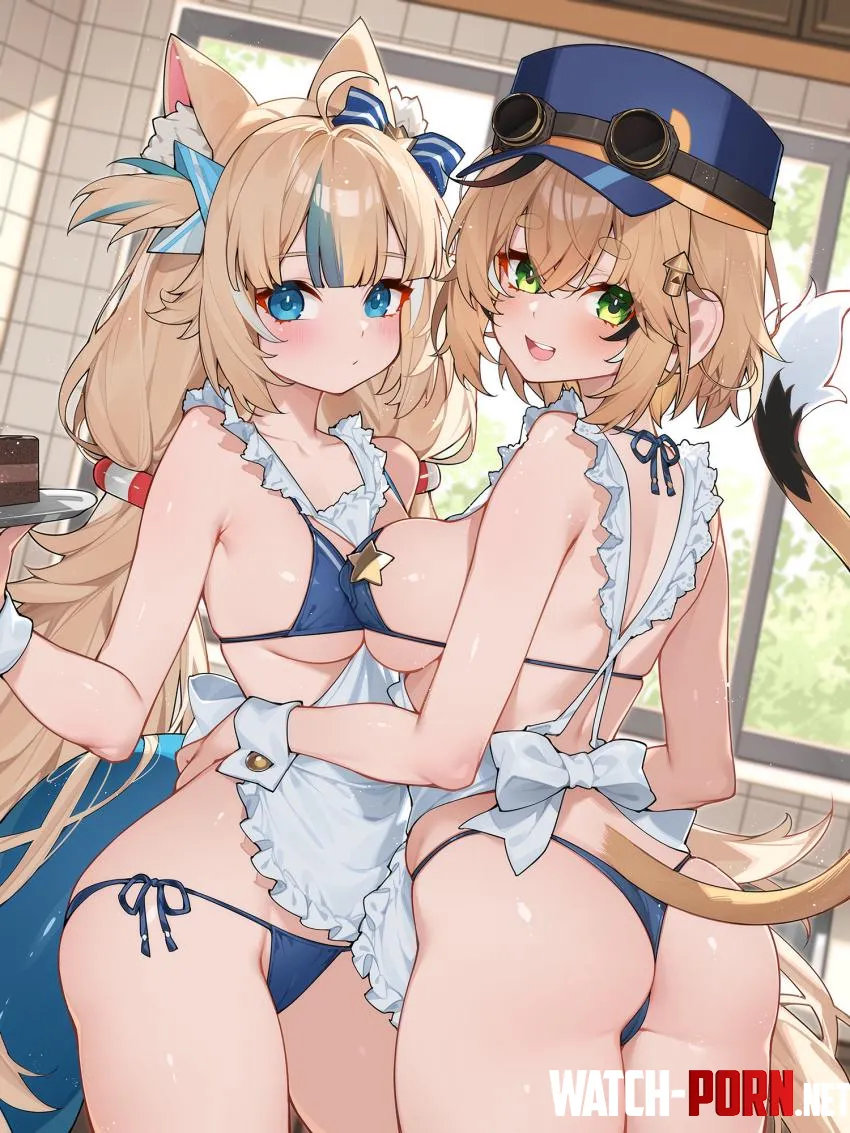 Just a pair of obedient house pets [waterring] (dooby + sameko saba) by Swiftdarkness1