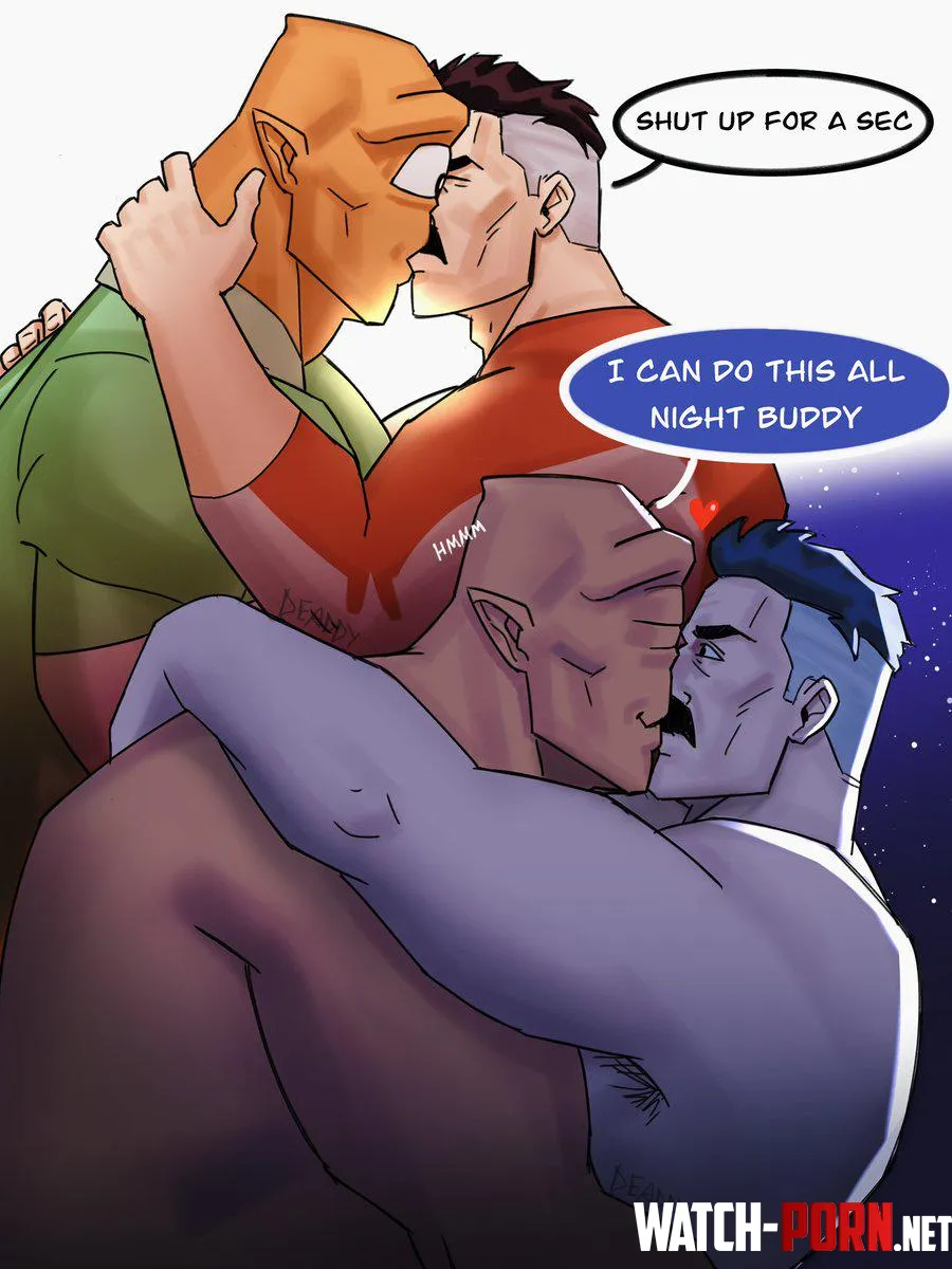 Old men yaoi but aliens by Normal_Equivalent_11