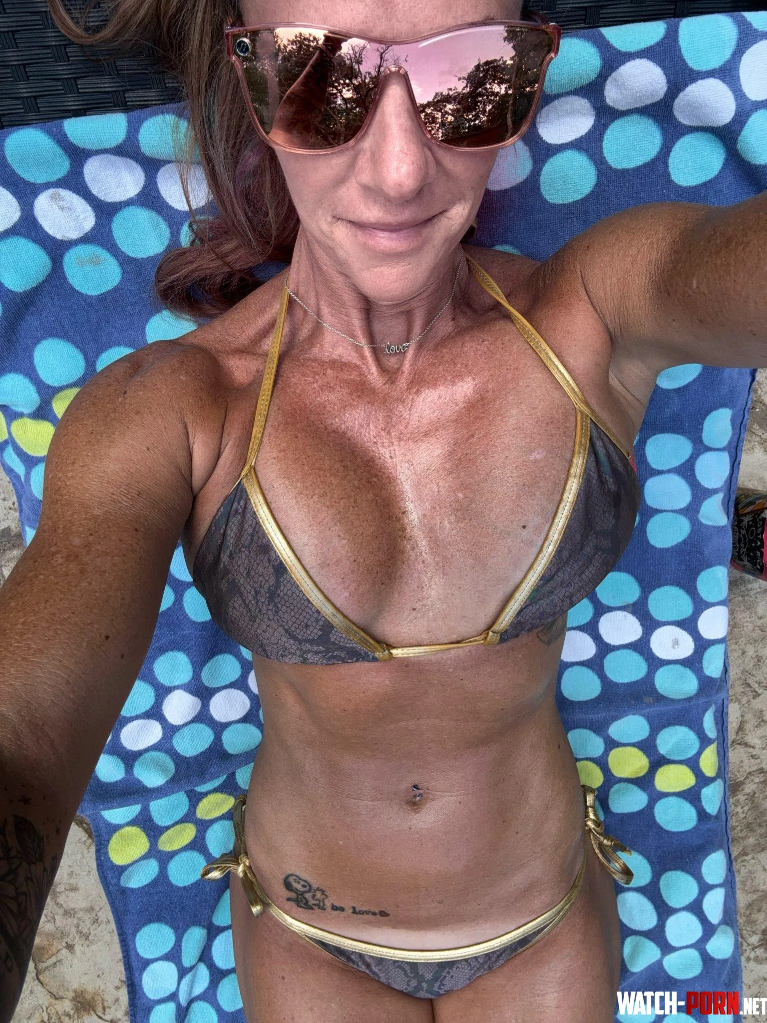 Finally got to lay out today by fit_hot_yogi