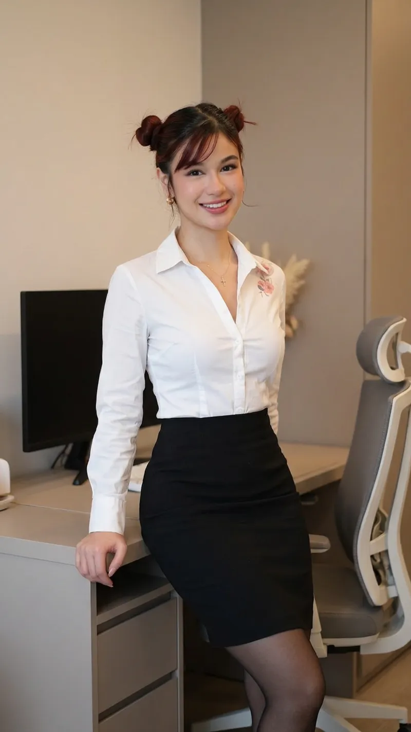 Thumbnail Feeling Cute in My Pencil Skirt Outfit by evildollxx