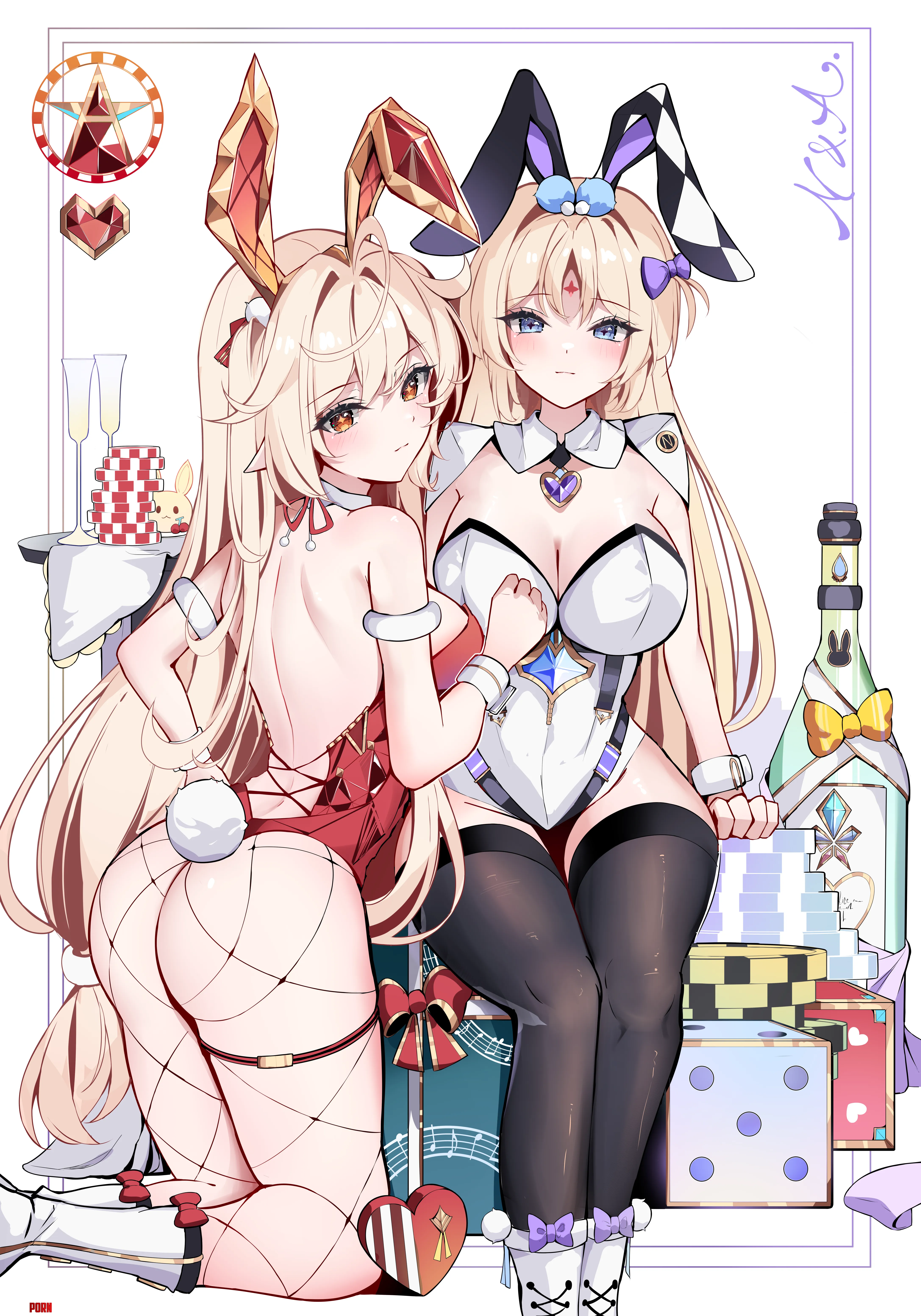 Bunny Team (YENI1871) [Genshin Impact] by destinyherowolf