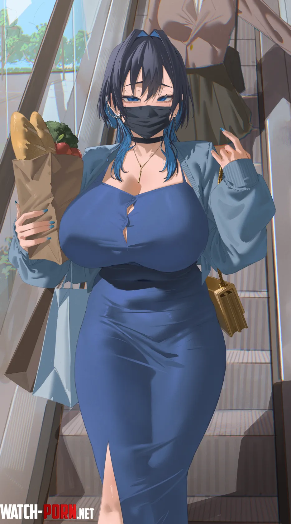 Grocery shopping with Kronii (archinoer) [Hololive] by ReleaseMySoul_