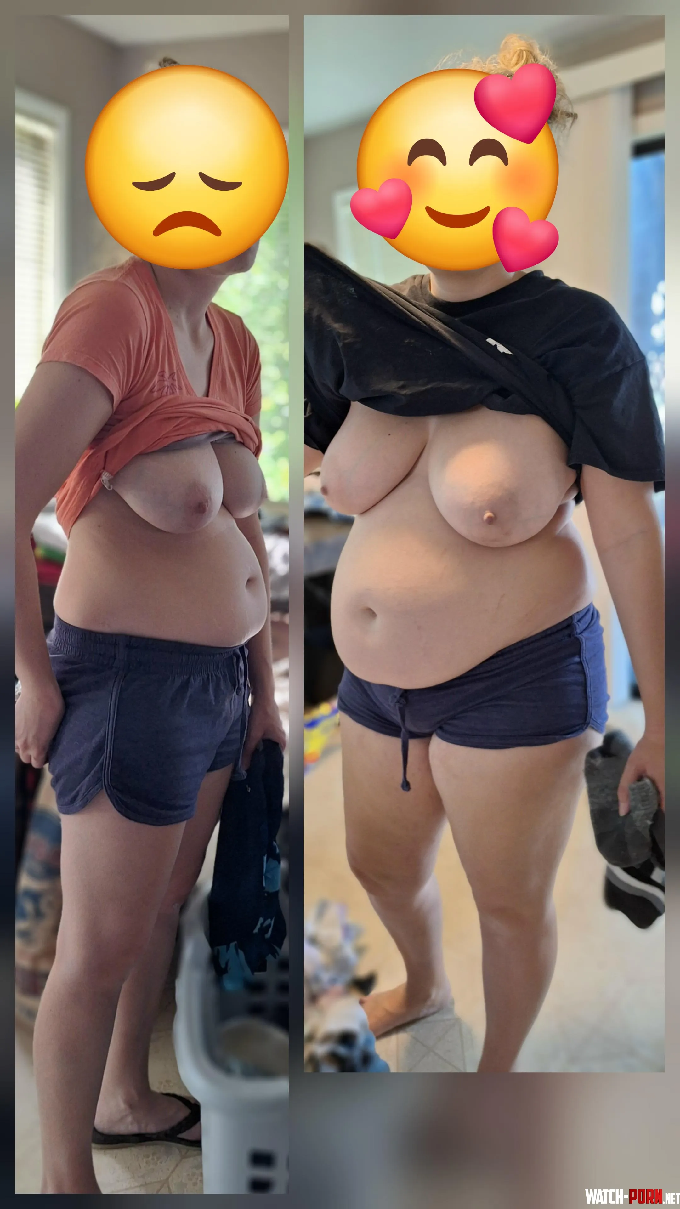 1 year update. Shorts turned into underwear, about to blow. by wantstosleepwu