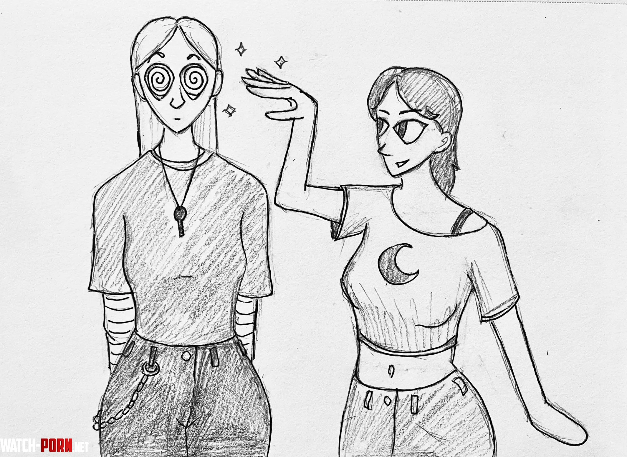 Hypnotized and at attention [OC | FriendlyWraith] by LivTheFriendlyWraith