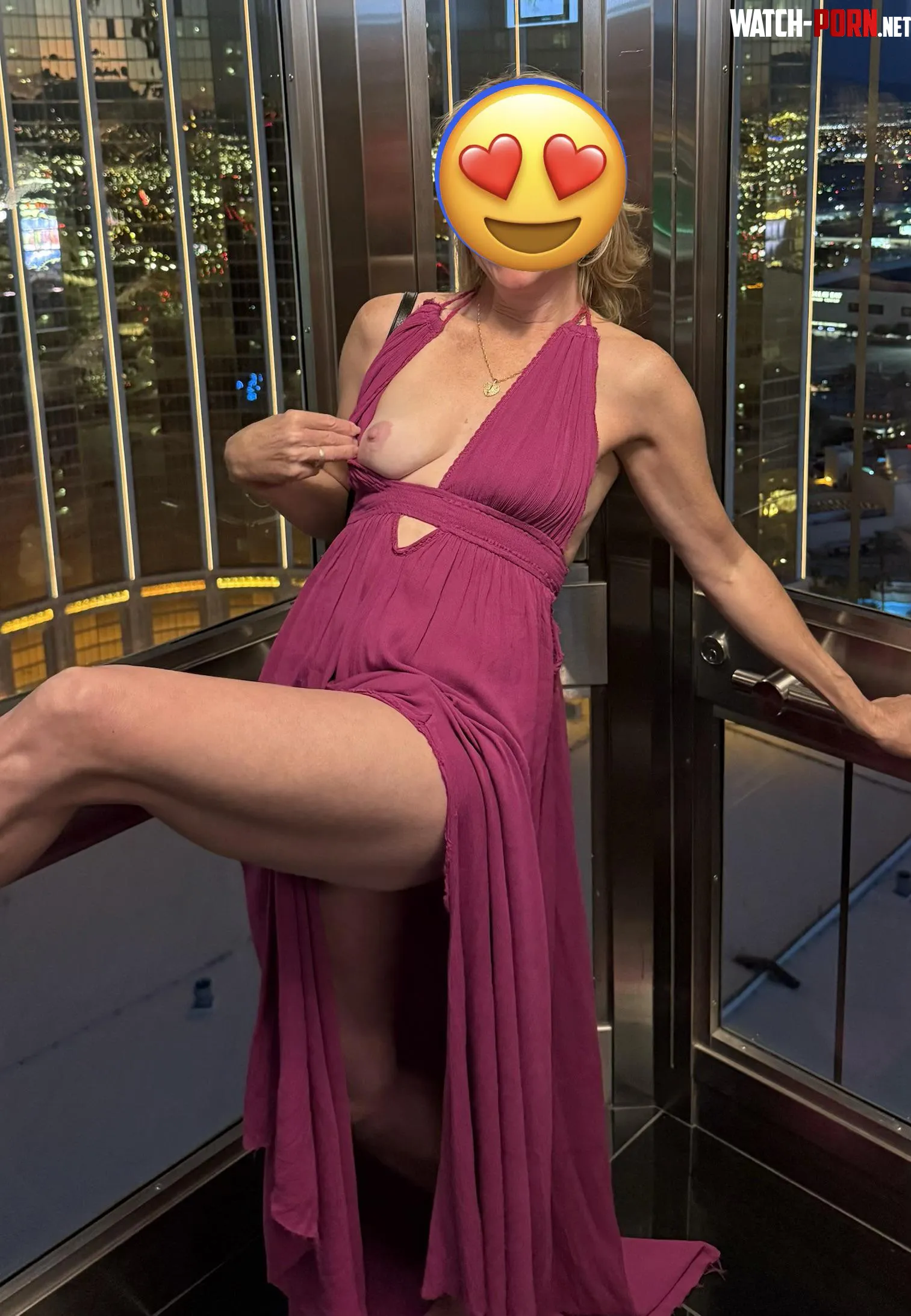 Date Night for us. Decided to have some fun in the elevator. by Odd-Scientist6673