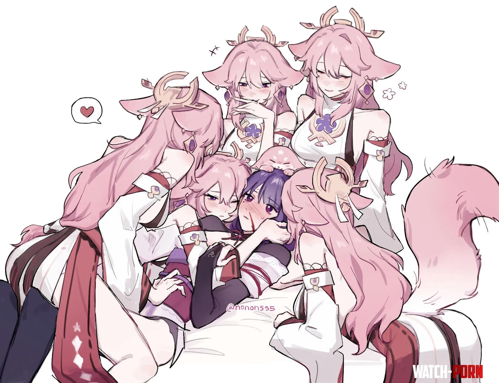 The anti shogun training failed miko plan B by nononss5 by eepy_squid