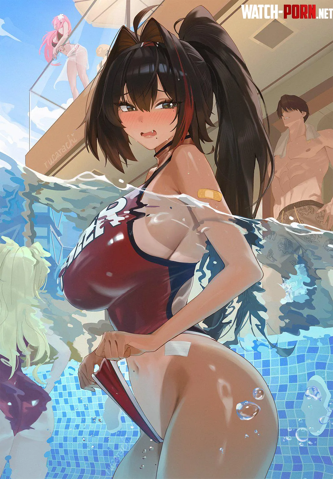 Swimsuit Bay [Nikke] by xSaviour_N