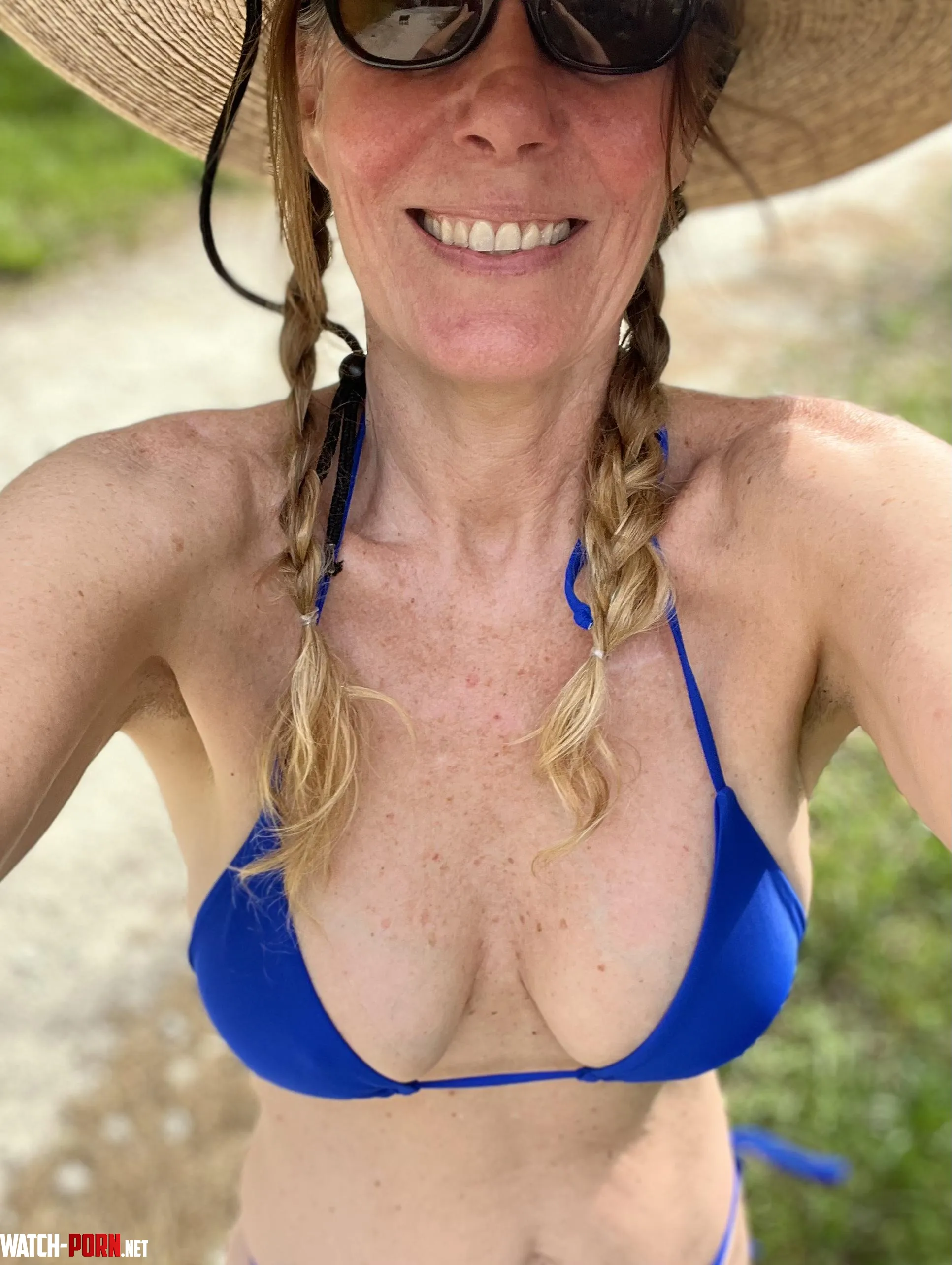 Having fun in the sun... 59yo by Mrseviemae