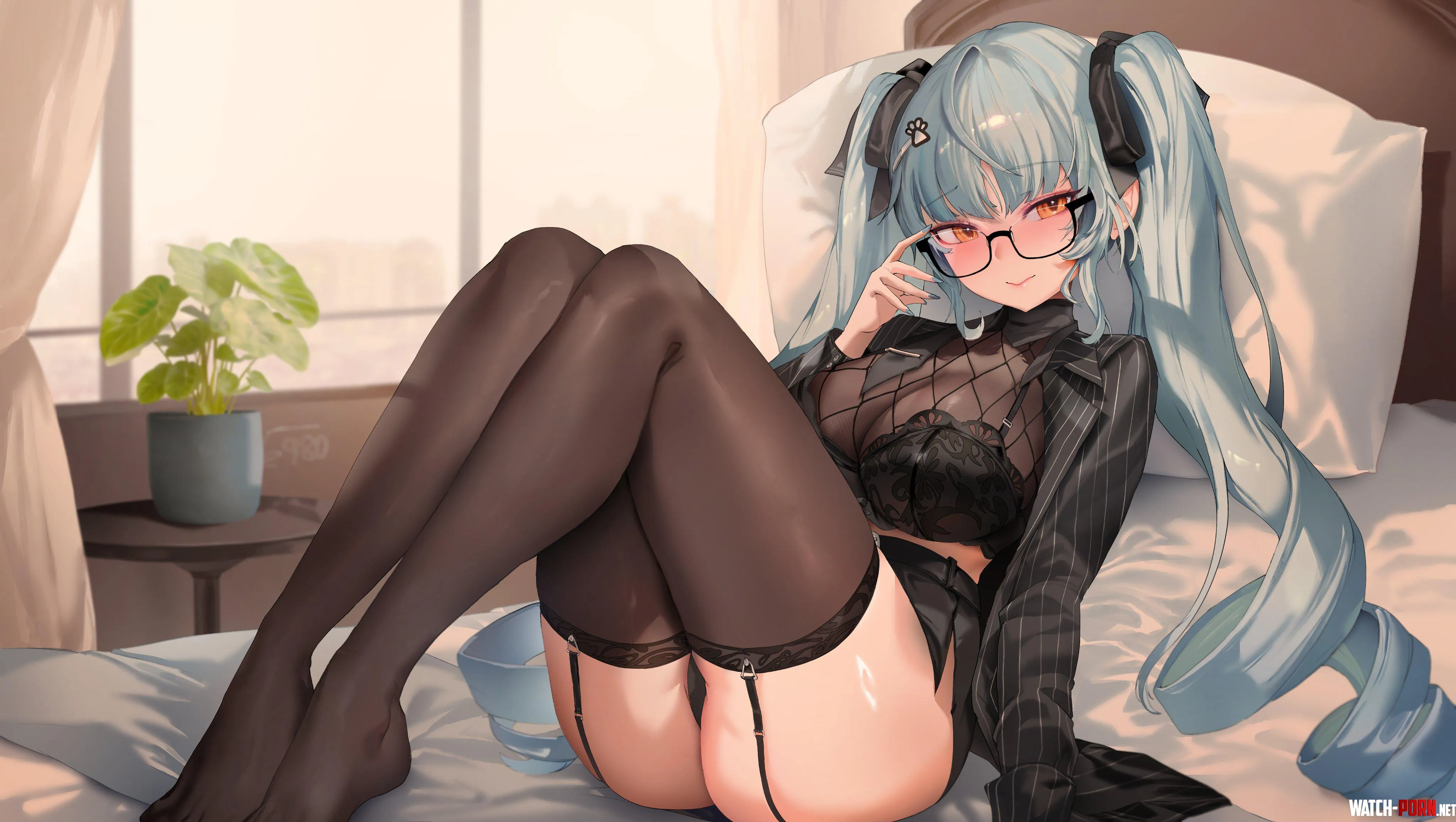 Privaty [Nikke] (zerocat) by WoolsonDaSheep