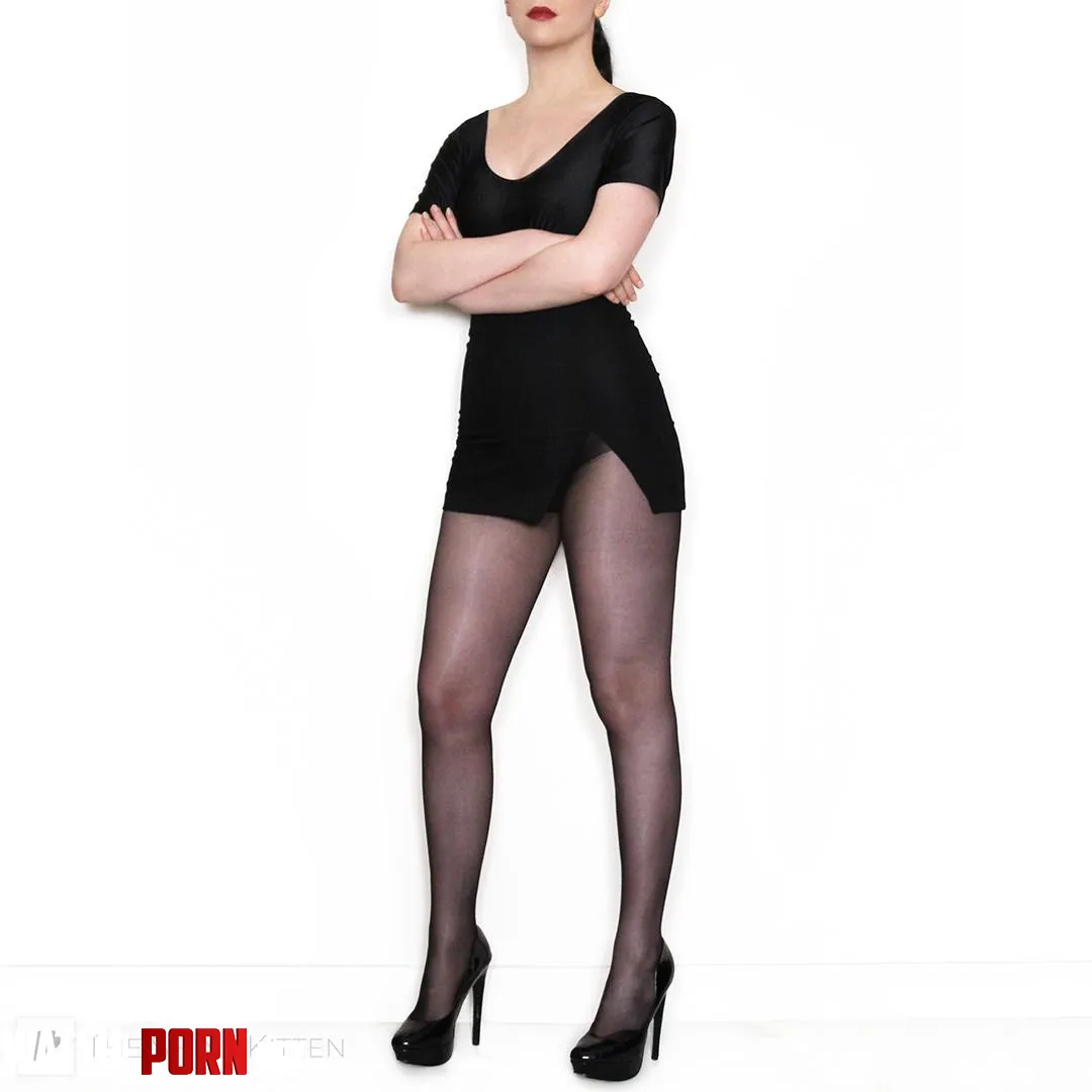 Tell me what you like best about this pantyhose office look by TheShinyKitten