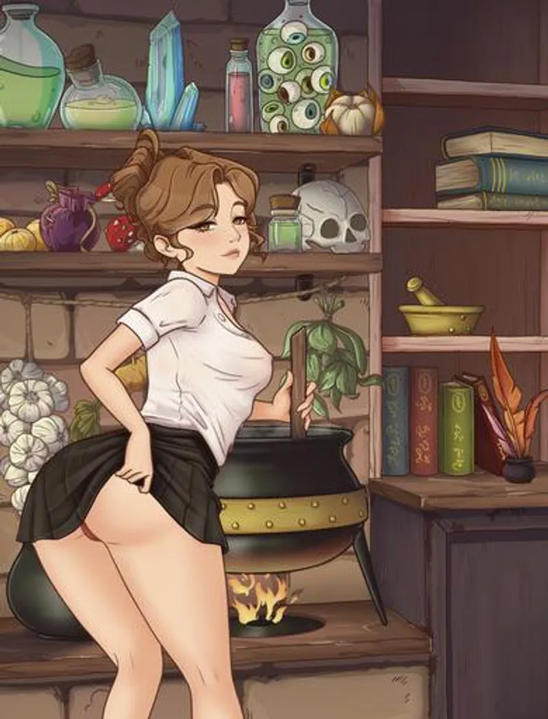 Thumbnail Hermione's Teasing Charms Revealed by lacsap01 | harrypotterporn