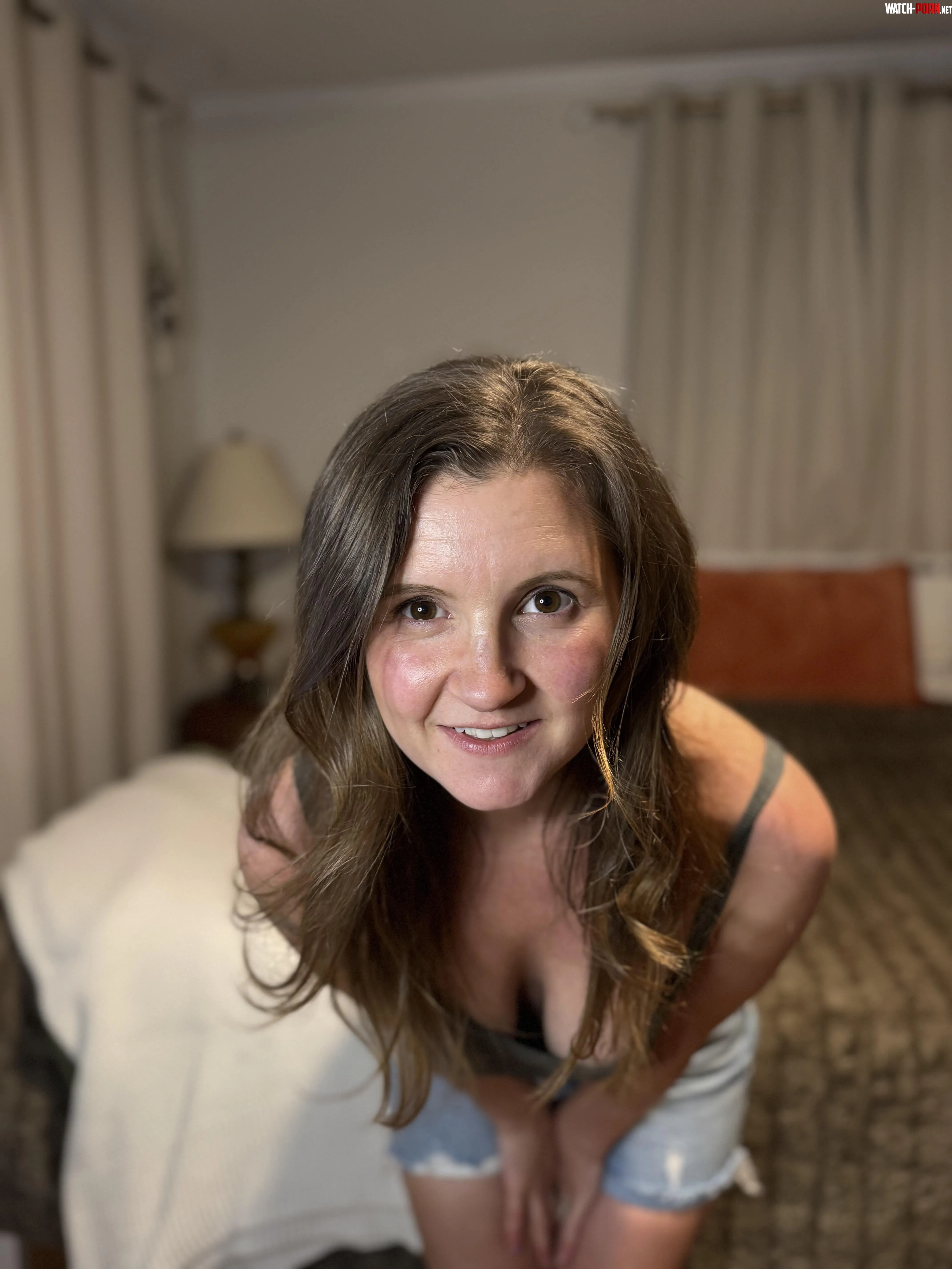 Just a little down blouse view by kyleandbea