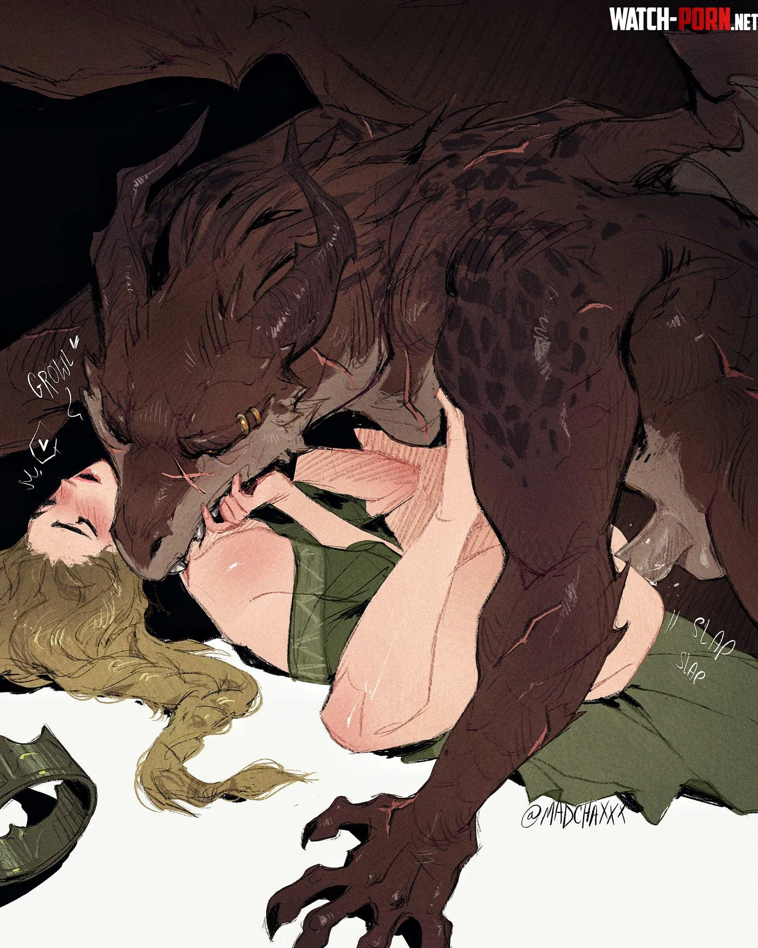 What better offering can you give to a horny dragon than a princess?~ (MadChaxx) by MiraMonsterEnjoyer21