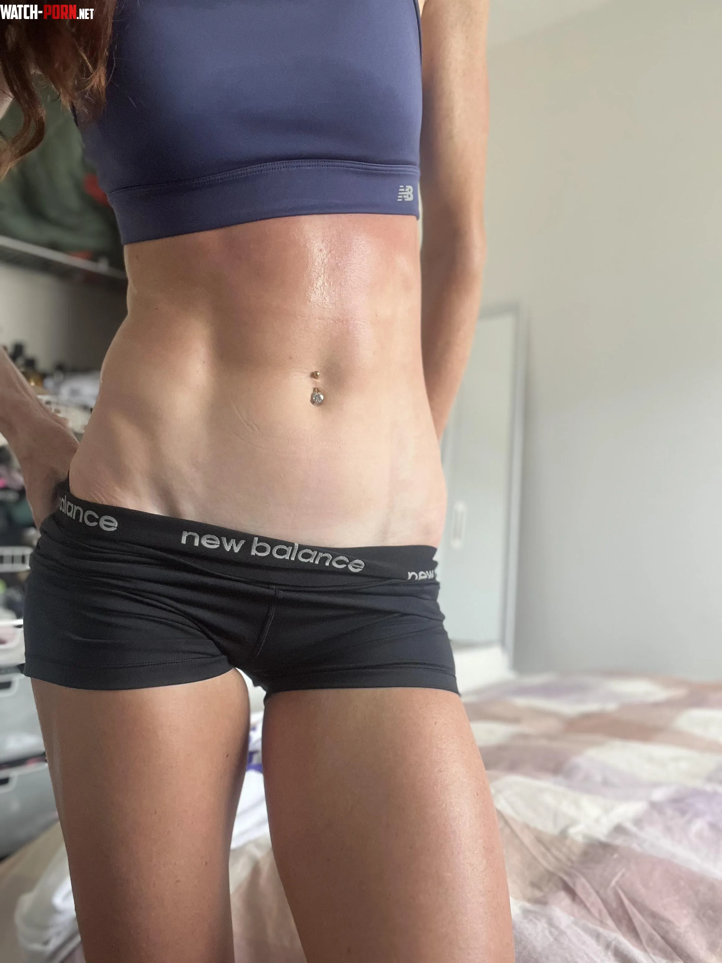 Post run sweat 💦 🥵 by vanruns