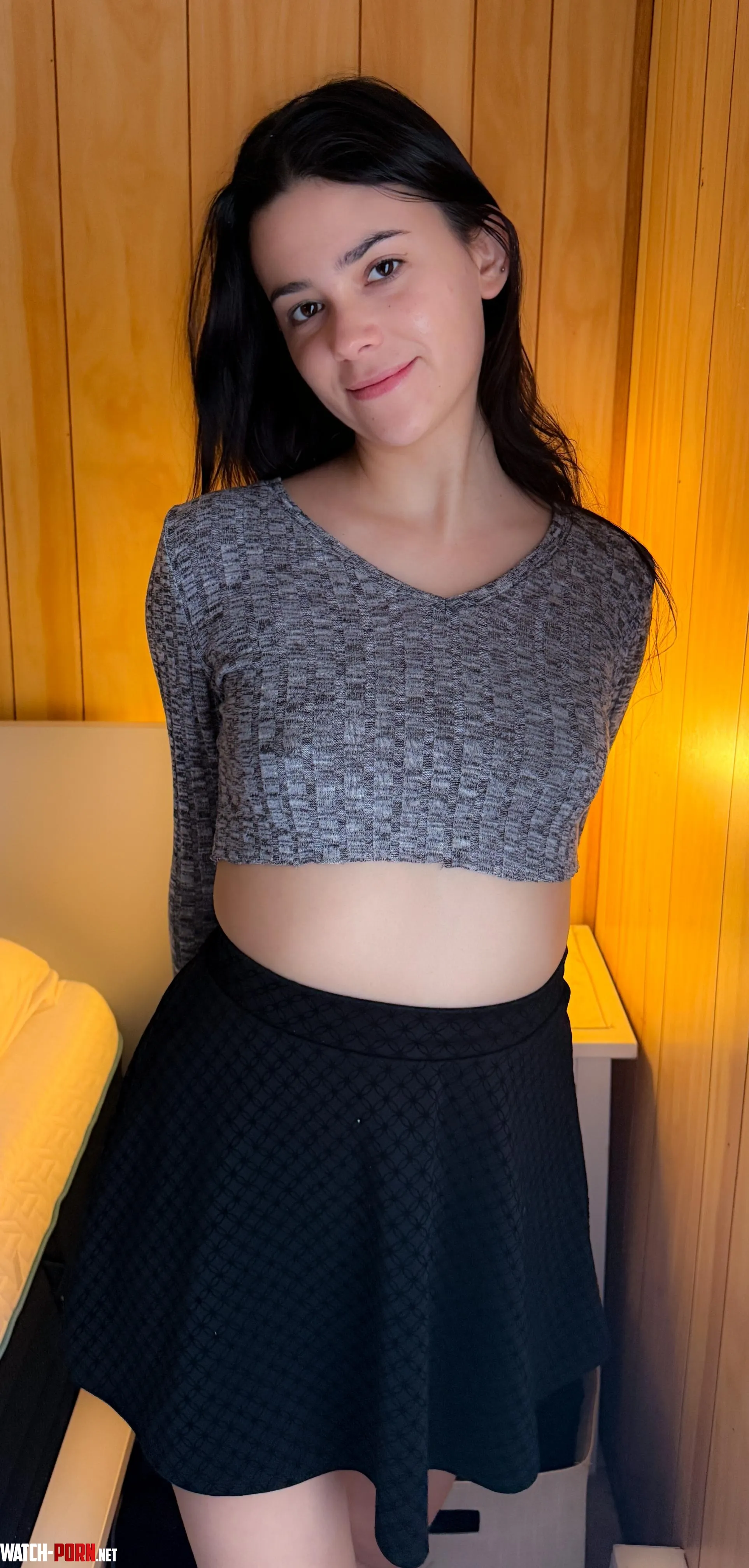 Skirt and crop top OOTD. by cathyharpist