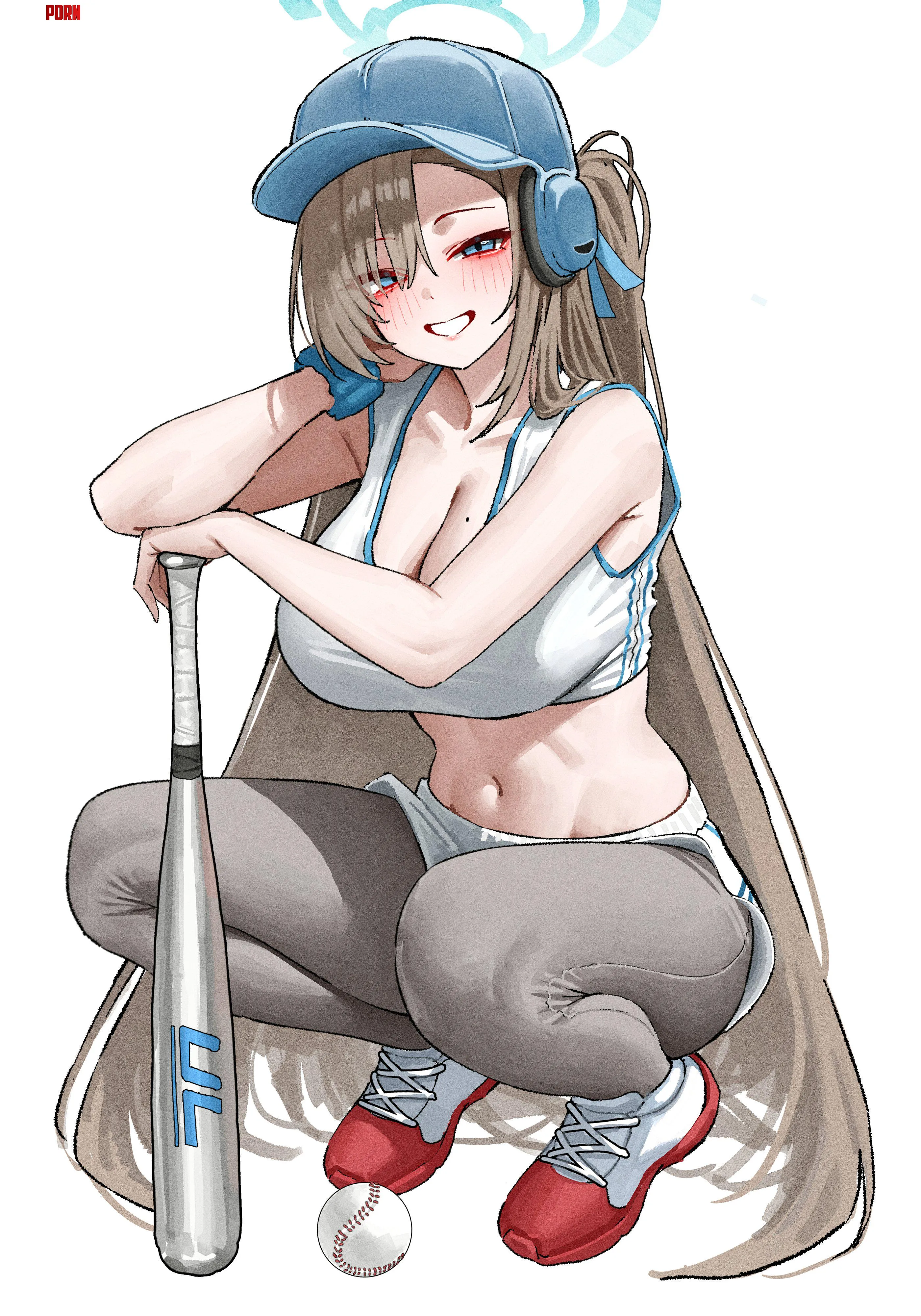 Batter Asuna [Blue Archive] by WoolsonDaSheep