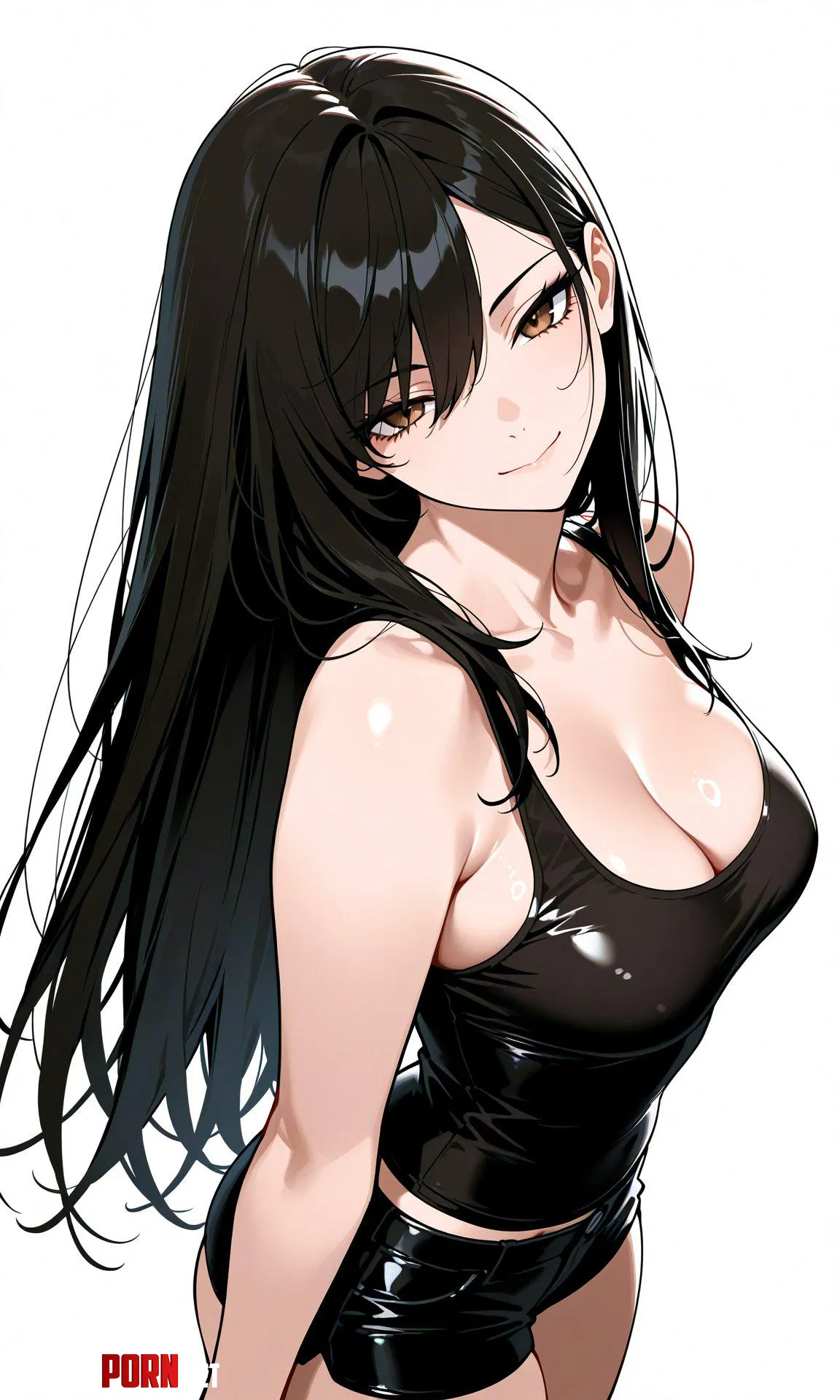 Black Tank Top by WoolsonDaSheep