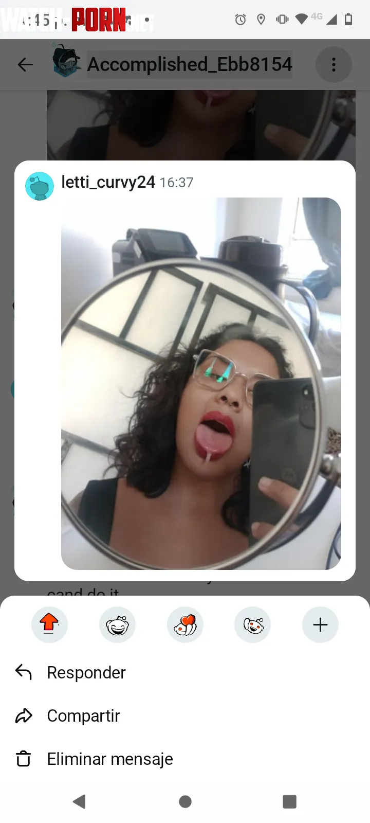 I want to give you all my saliva by letti_curvy24