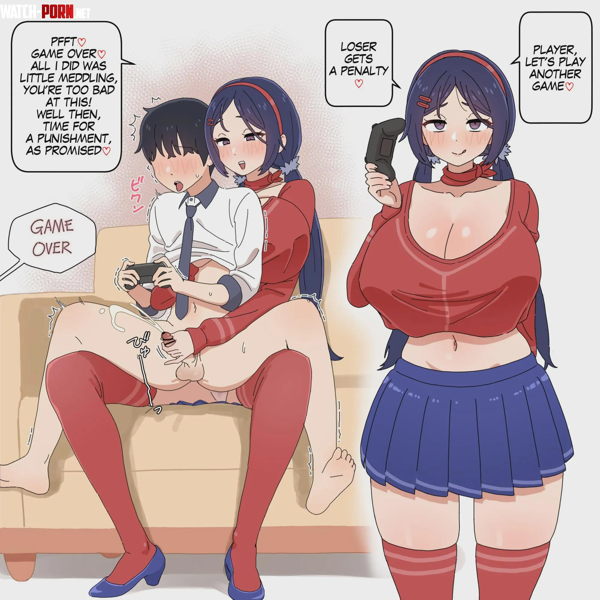 Mita's little game by Somanycookies1