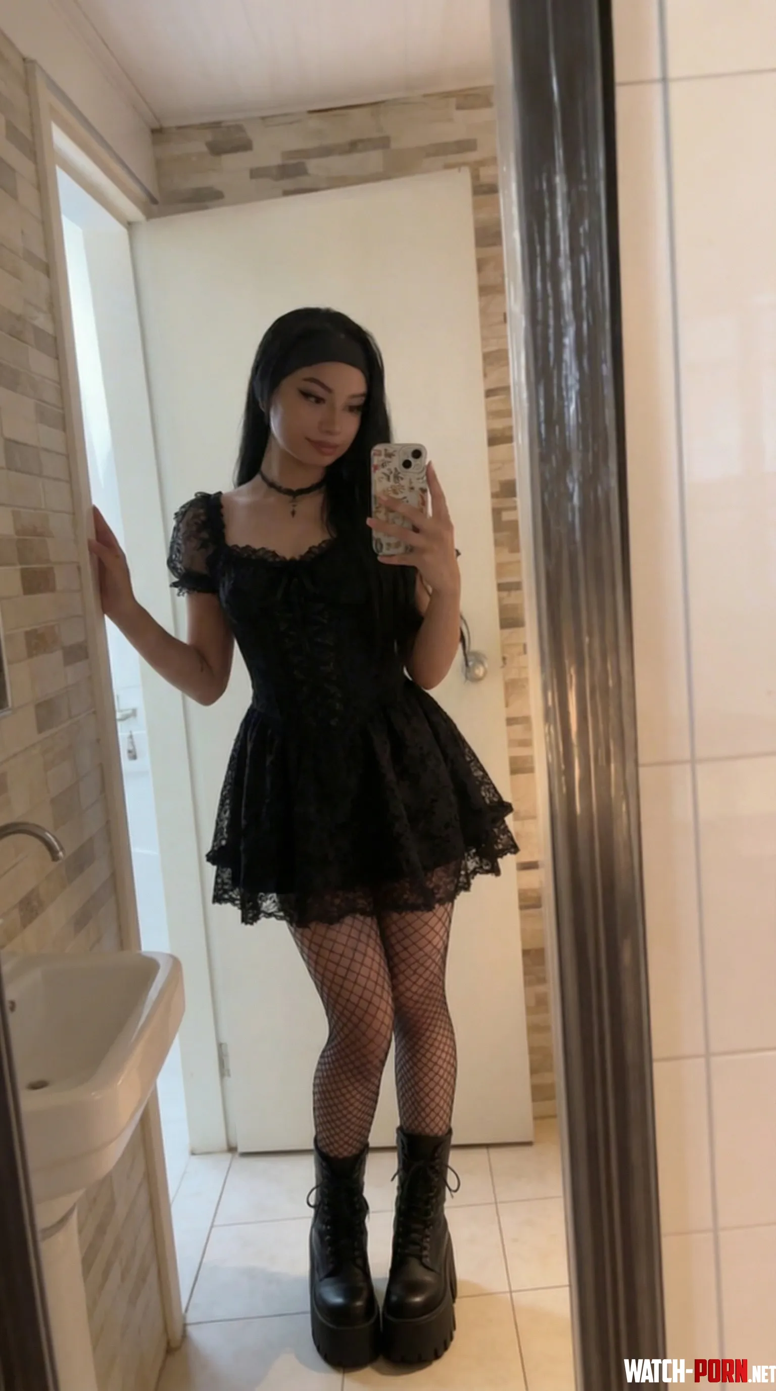 Thought I looked cute here 🖤 by SeductressGurl