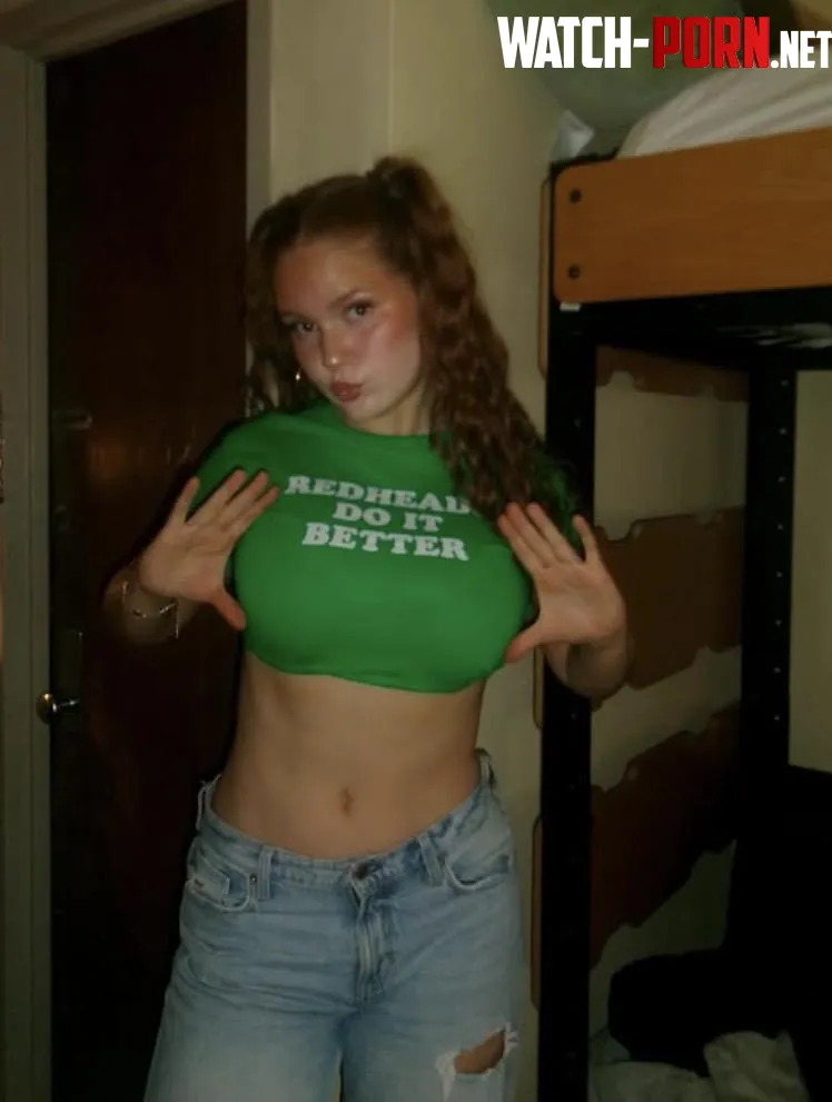 Redhead do it better by Able_Information6488