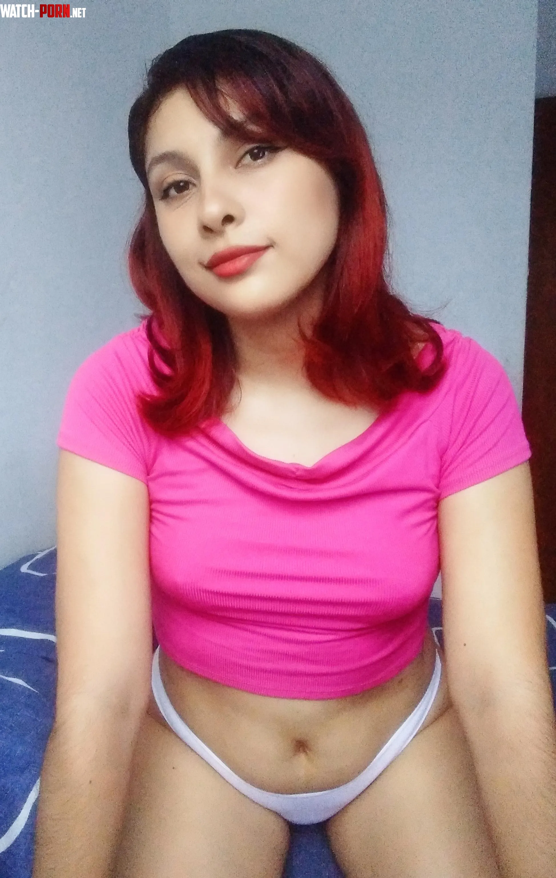 It's not just the crop top... it's the color that I love by Prettygirl227