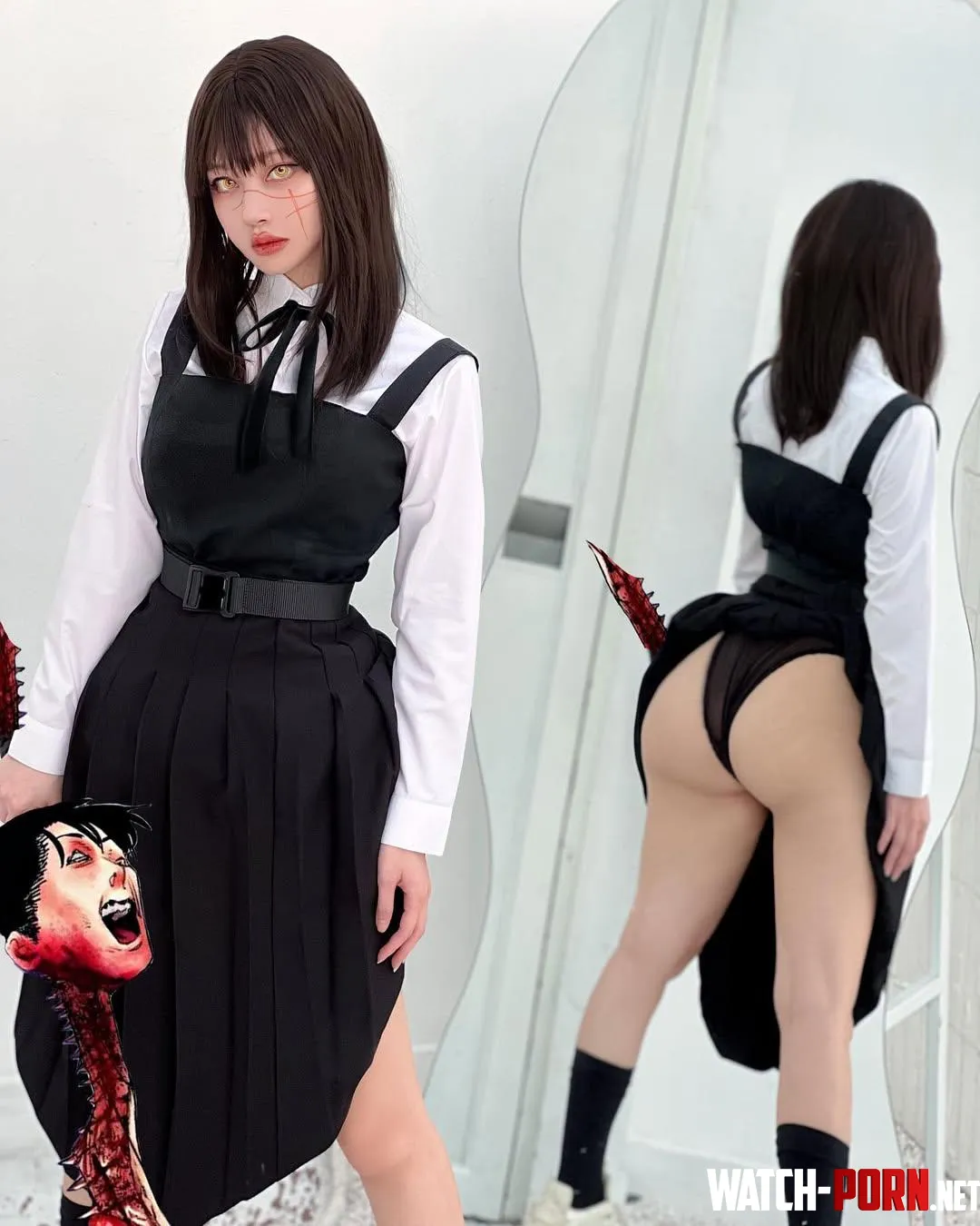 Asa Mitaka [Chainsaw Man] (JiChoi) by DhanaPulseee