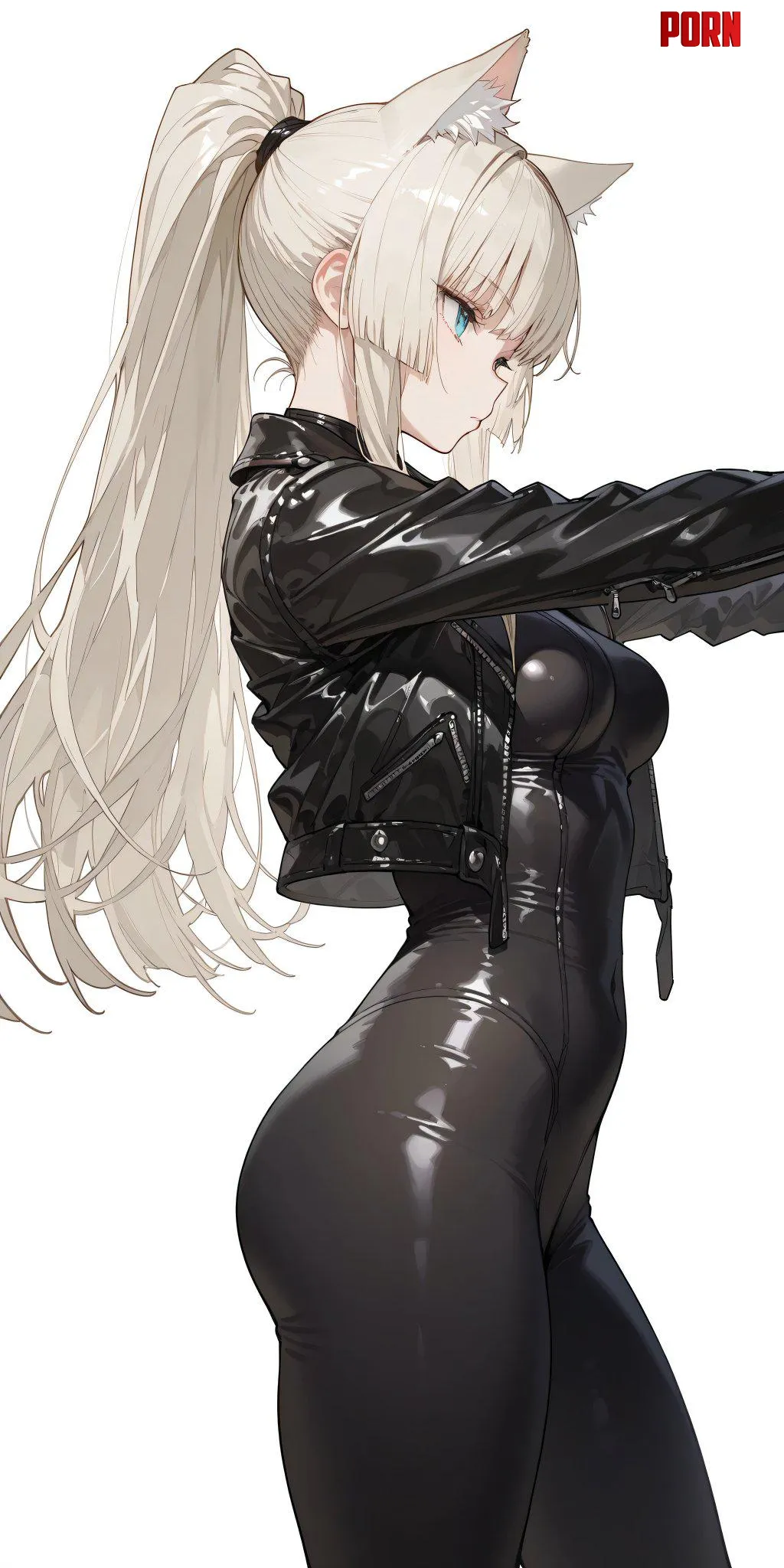 Leather Jacket by WoolsonDaSheep