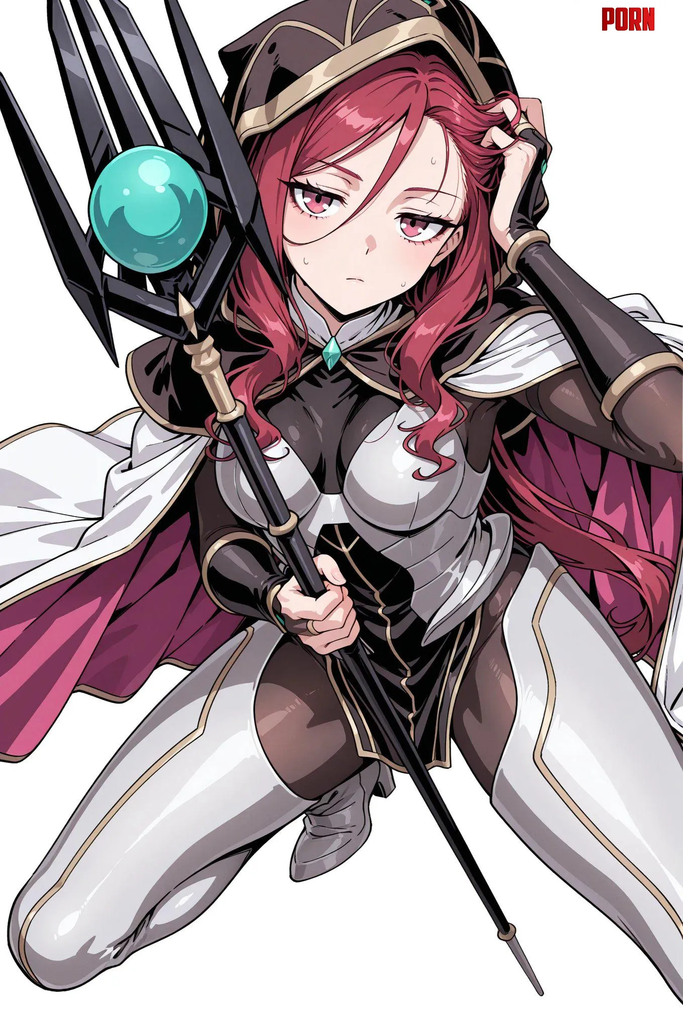 Redhead Spellcaster by WoolsonDaSheep