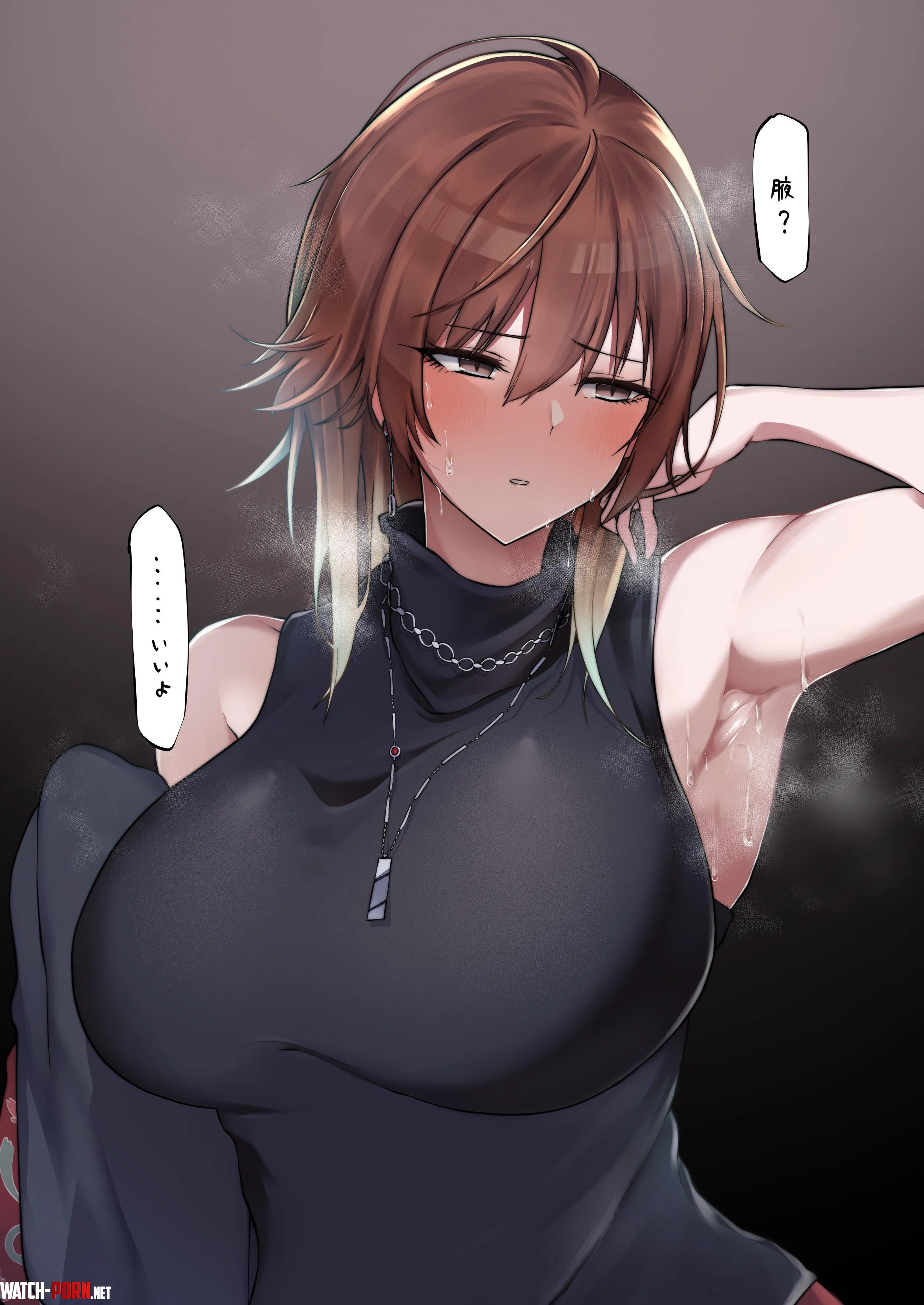 Can you help mommy be a good boy and lick my pits clean🥵🥵 by Square-Paper-2846