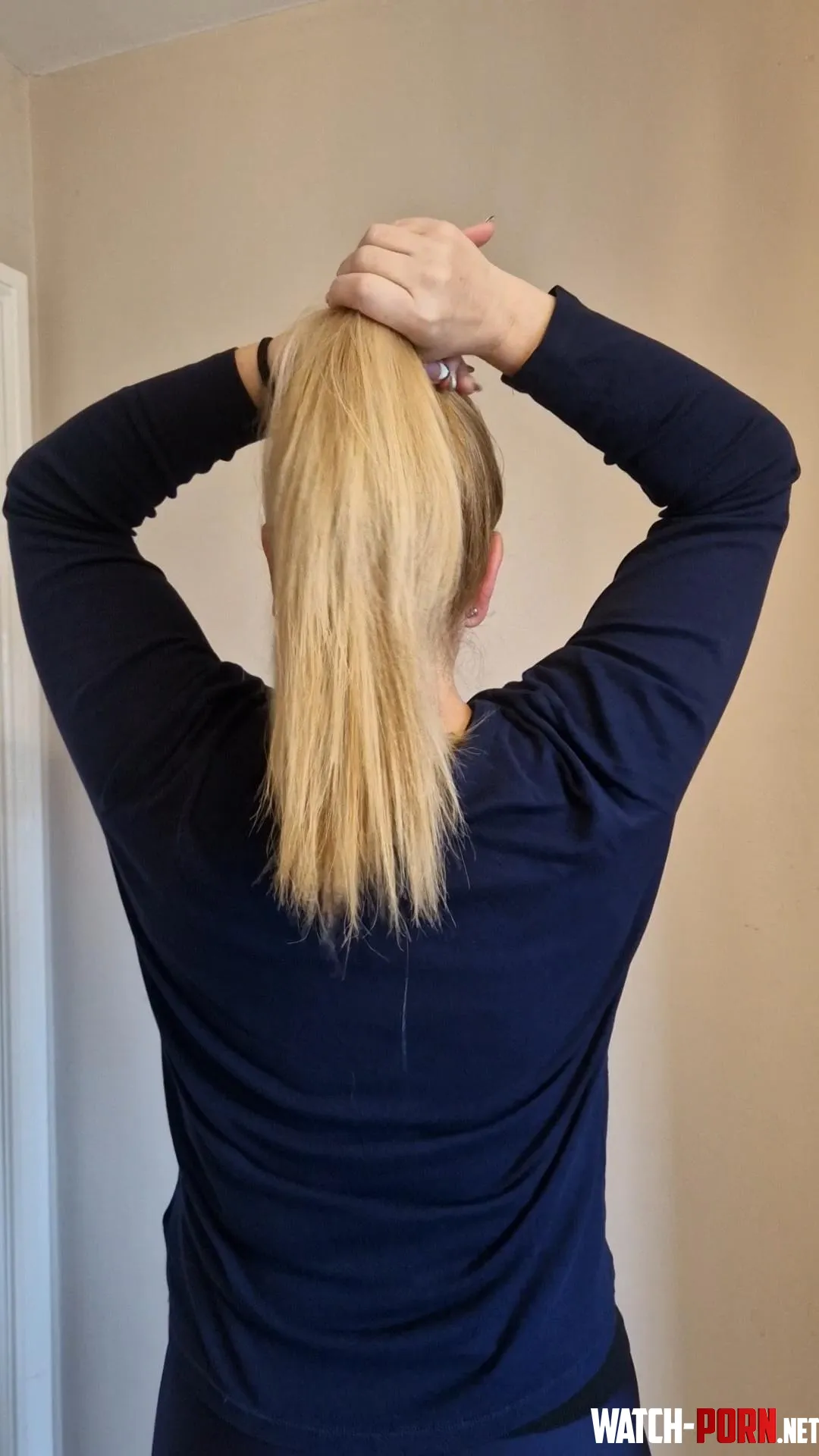 Blonde ponytail by Foxylocks0504