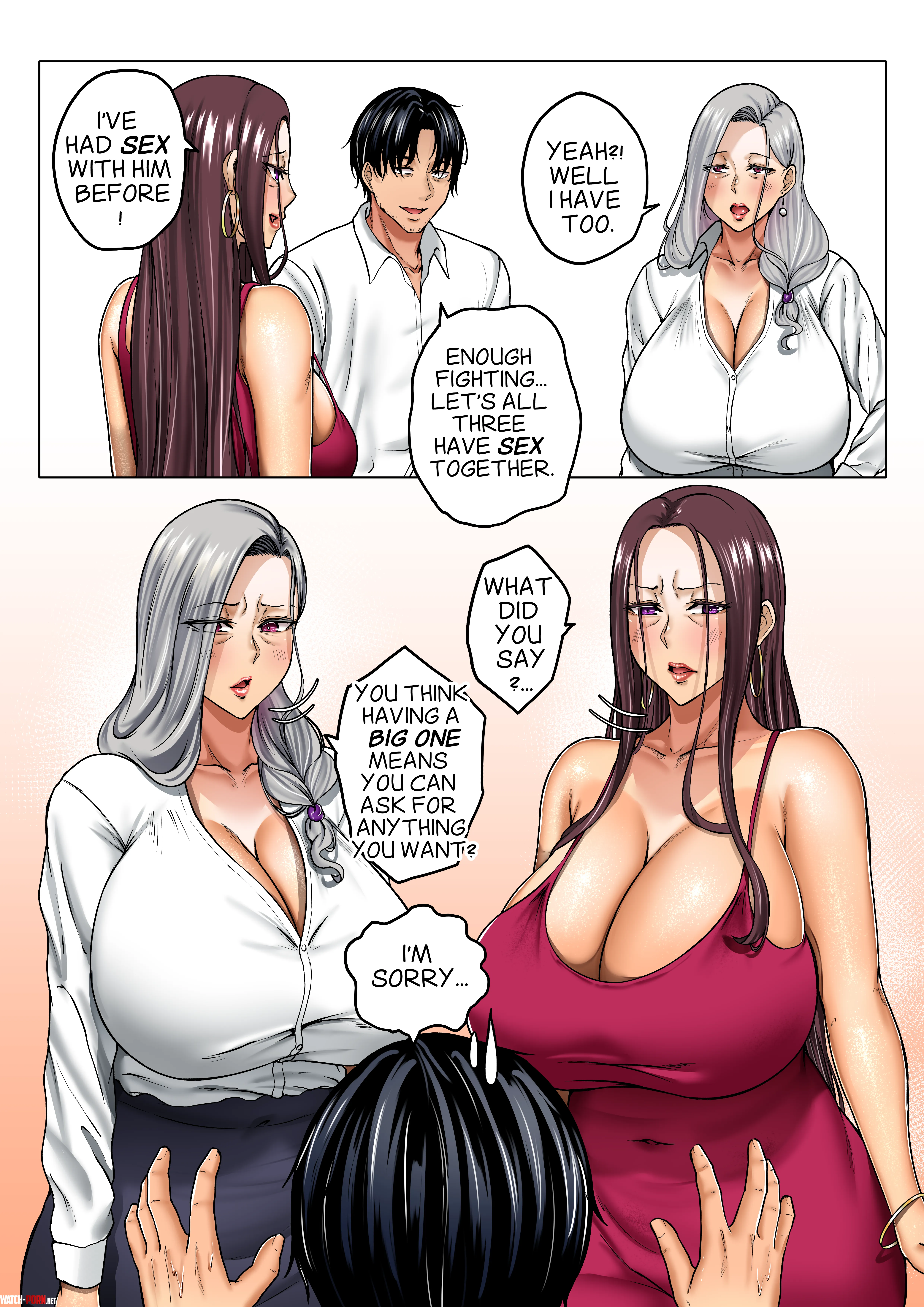 The Solution for Two Mommies (Non) by ThiccSweatyDarkMommy