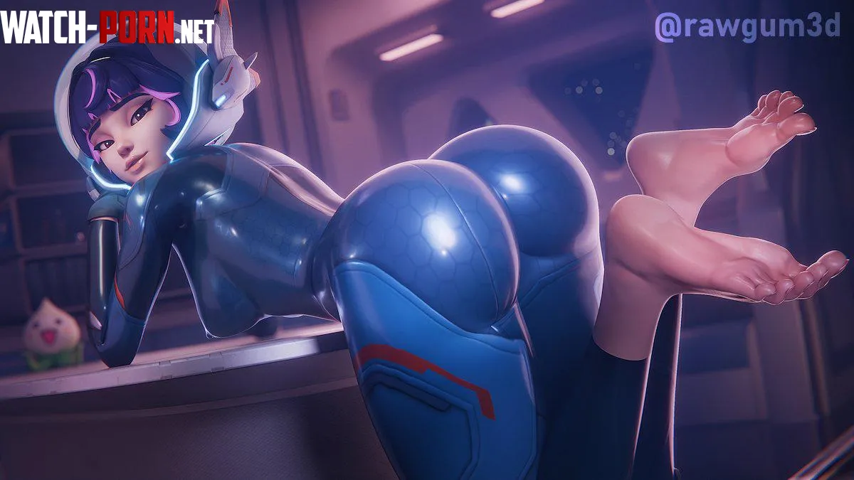 Juno feet up (rawgum3d) by Unclebob42069000