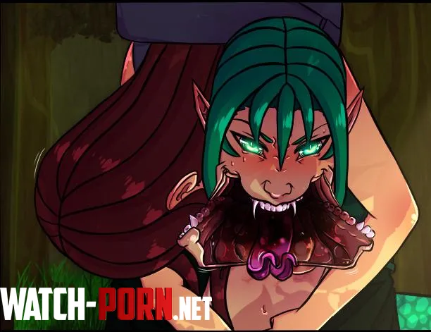 {image}snke peek of noodle mandible[maw shot][lamia][MousyLou] by MousyLou91