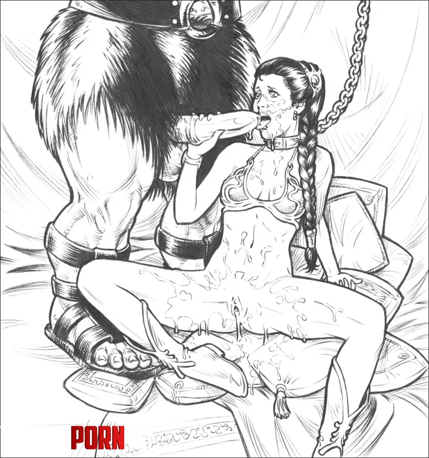 Slave Leia's training (HighHeeledJill) [Star Wars] by EnigmusPrime