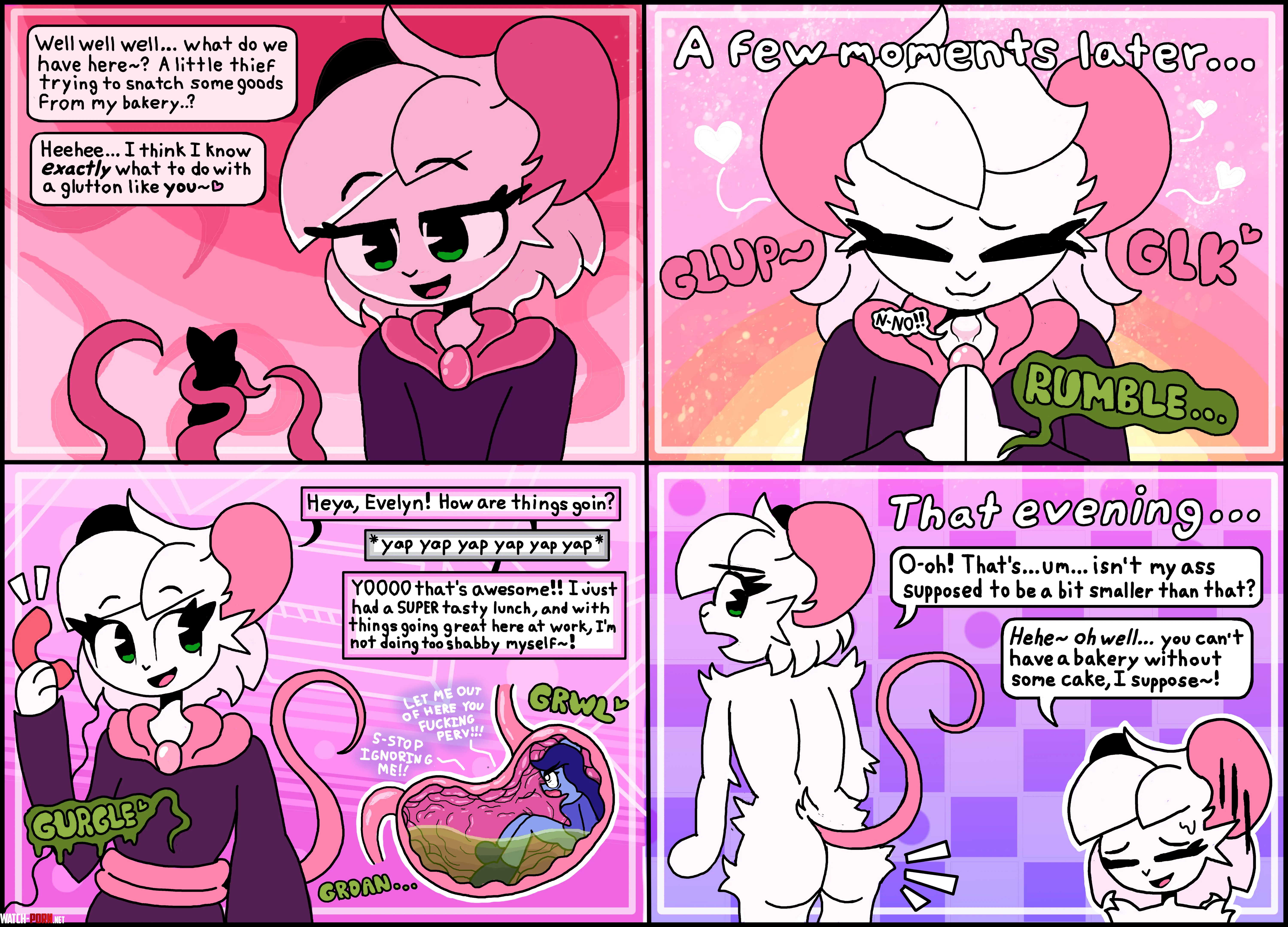 {Image} Reggie the Rat Punishes a Thief~ (Art by me/ScubaBagel078, OC by Whygena) by ScubaBagel078