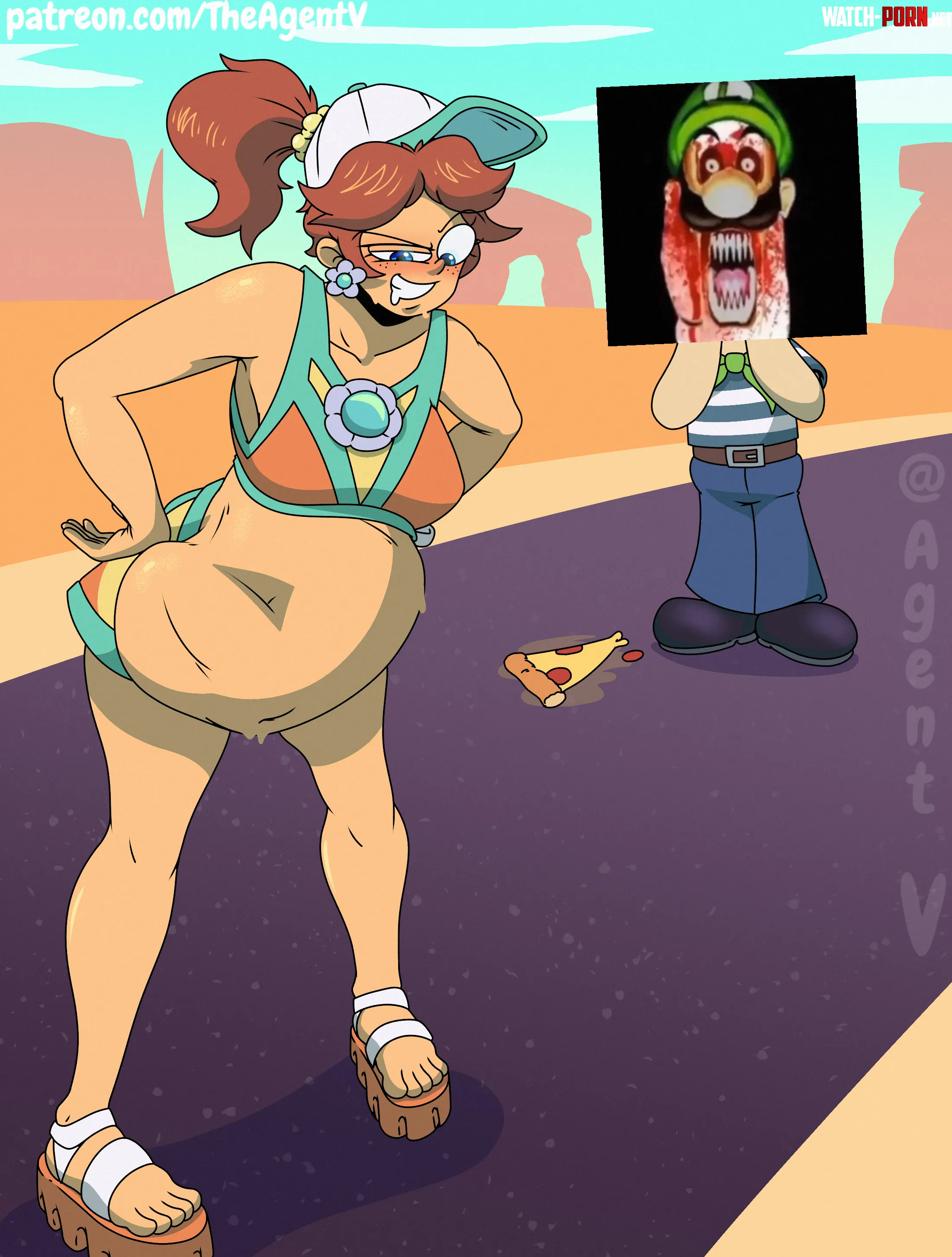 {image} Princess Daisy [F/?] [Mario Kart World] [Maltigi] (AgentV) by Normal_Speech_506