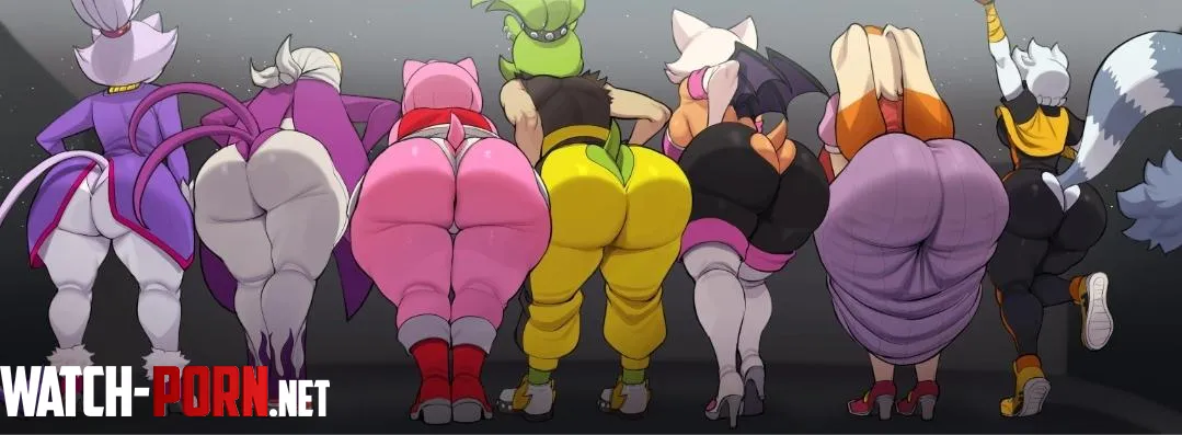 Which sonic girl is the hottest? (Blackwhiplash) by Great_Independent992