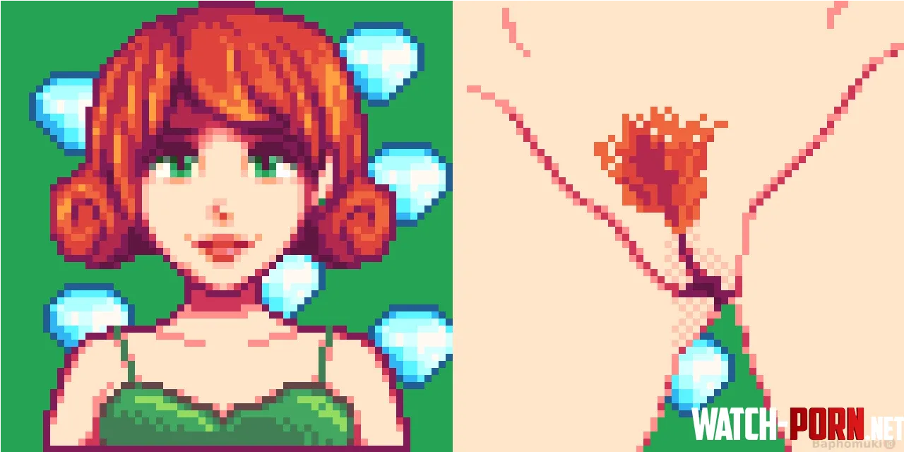 Penny and her Stardew Valley by baphomuki