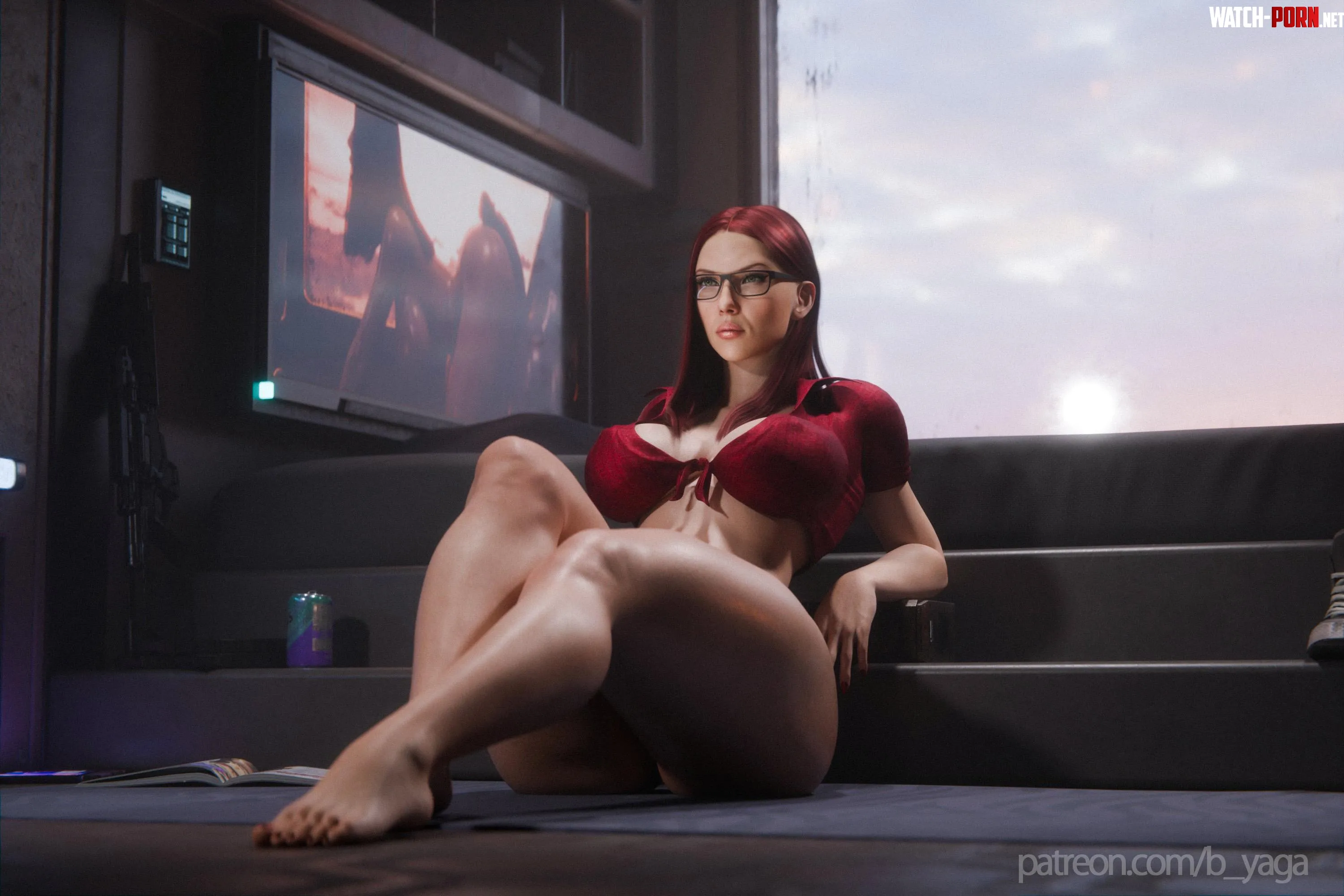 Black Widow Legs For Days (B_Yaga0F) [Marvel] by xXayaHXx